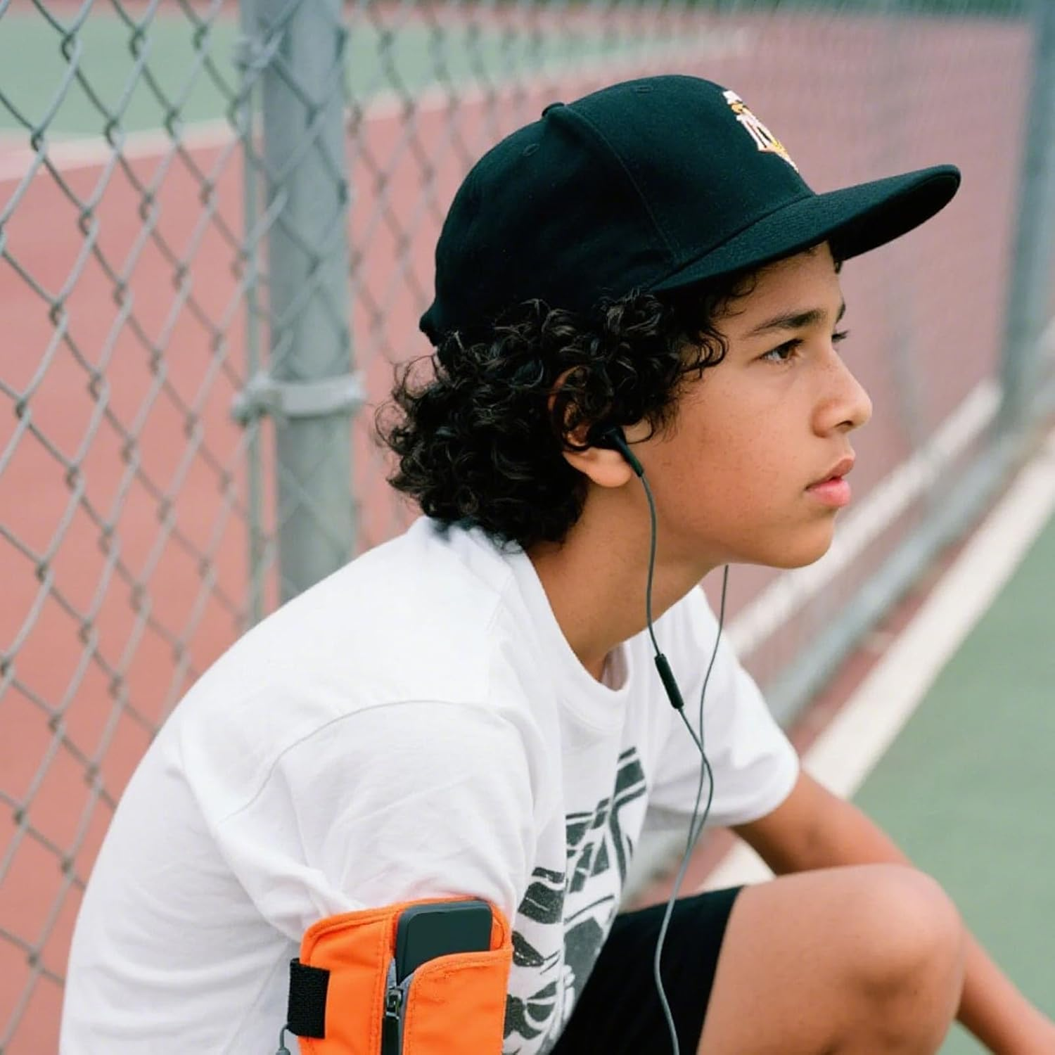 Oxtxuzdm Comfortable in Ear Corded Headsets Clear Voice Call Noise Reductions Ergonomic Design for Workout Jogging Corded Earbuds image number 2