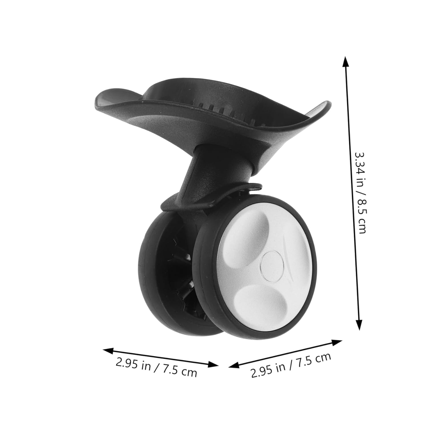 WESIEVYA Travel Suitcase Wheel Repair Kit Plastic Luggage Wheels Rotation for Suitcases image number 1