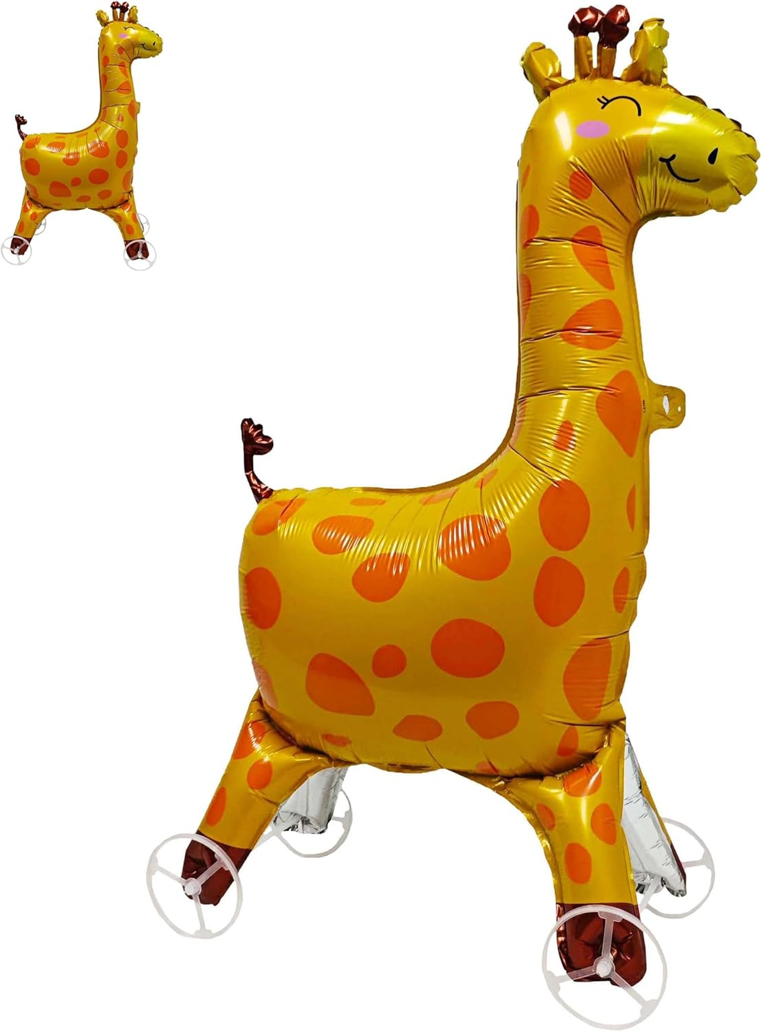 Walking Cat Balloons with Wheels Self Standing Animal Pet Cat Balloons Cat Balloons for Kids Birthday Party Pet Cat Theme Birthday Party Decorations