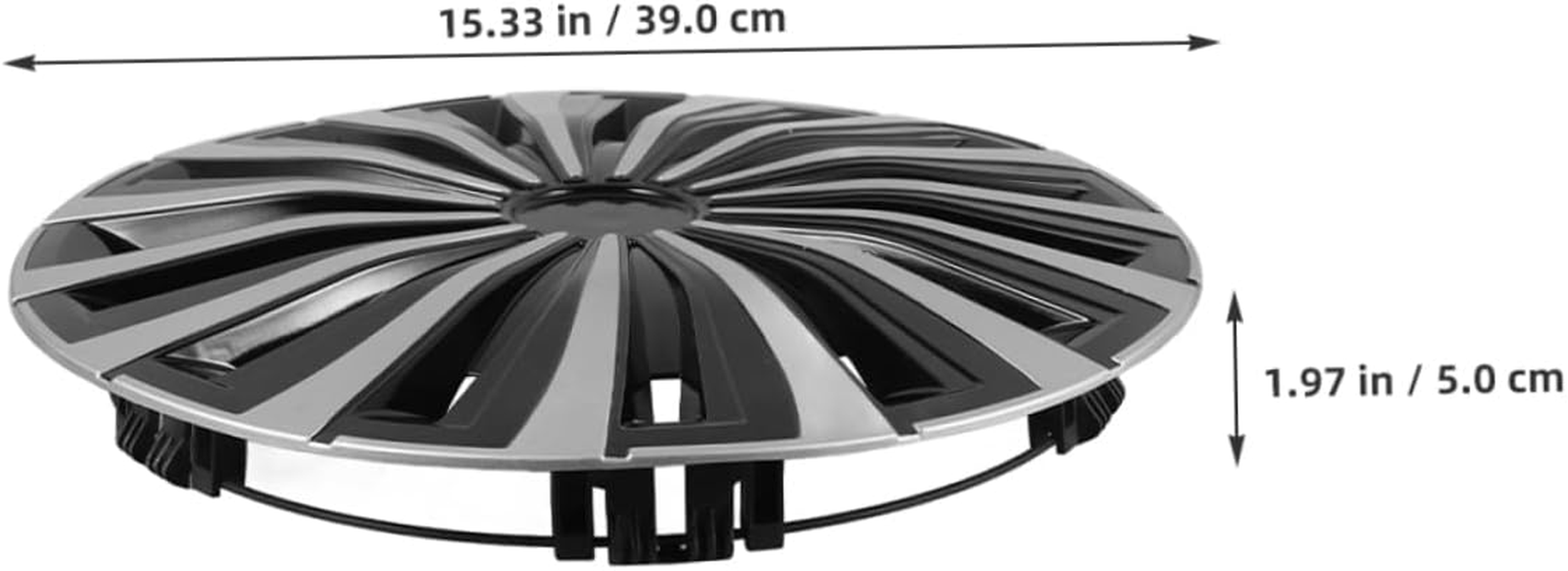 BUGUUYO Automotive Hub Caps Decorative Wheel Center Cap for Car Wheel Rim Cover image number 6