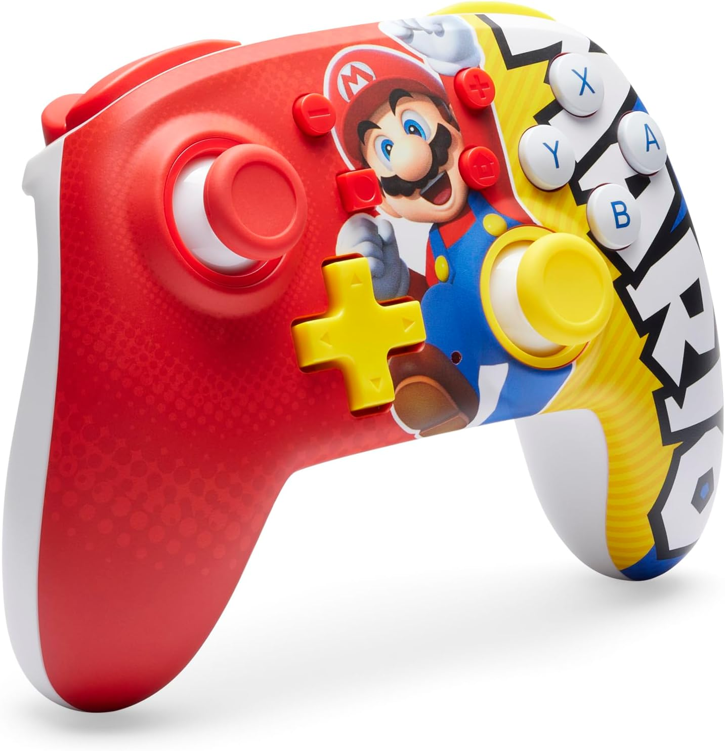 Powera Nano Enhanced Wireless Controller for Nintendo Switch, Mario Victory image number 1