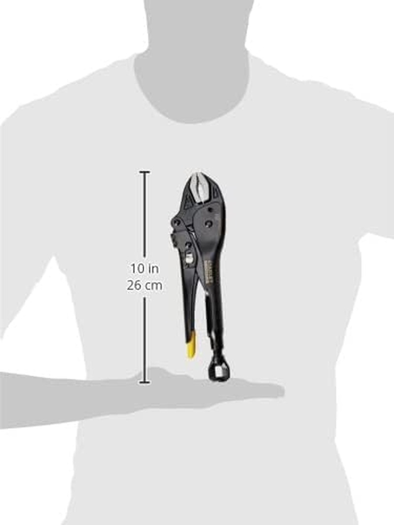 Stanley Fatmax Curve Jaw Lockgrip Pliers, 250 Mm