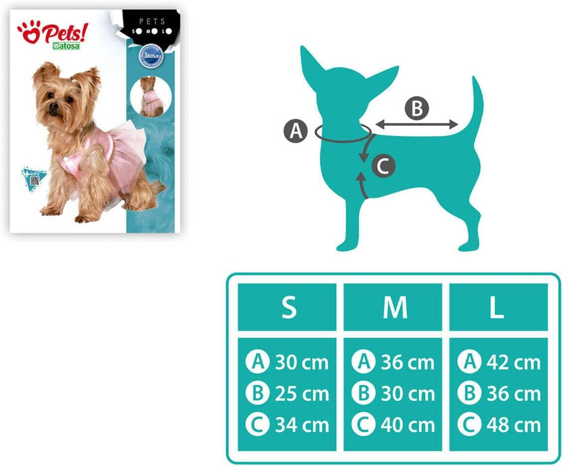 Bigbuy Pets Dog Costume Size M Ballerina Ballet