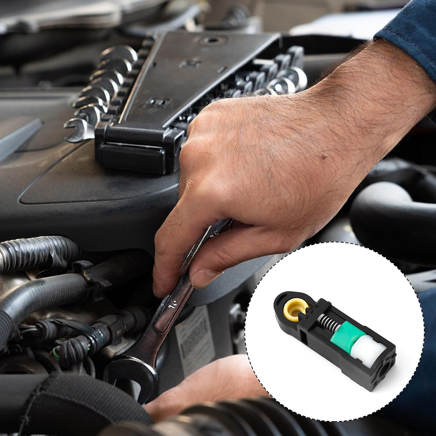 Automatic Selector Shaft Gear Shift Transmission Cable Connector, Suitable for Ford Fusion Mondeo KUGA 2013-2019 CV61-7C445-AA Taurus Edge Lincoln