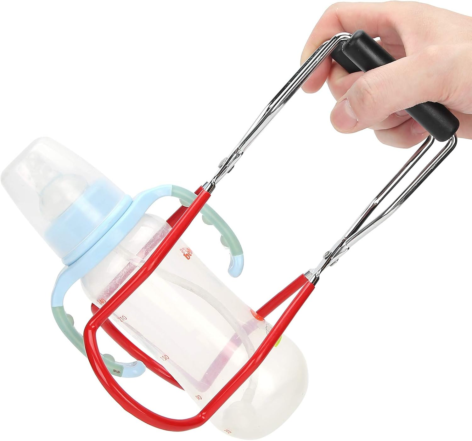 Canning Jar Lifter Tongs, Canning Jar Lifter, 2Pcs All Kinds of Cans for Feeding Bottle Avoiding Burns