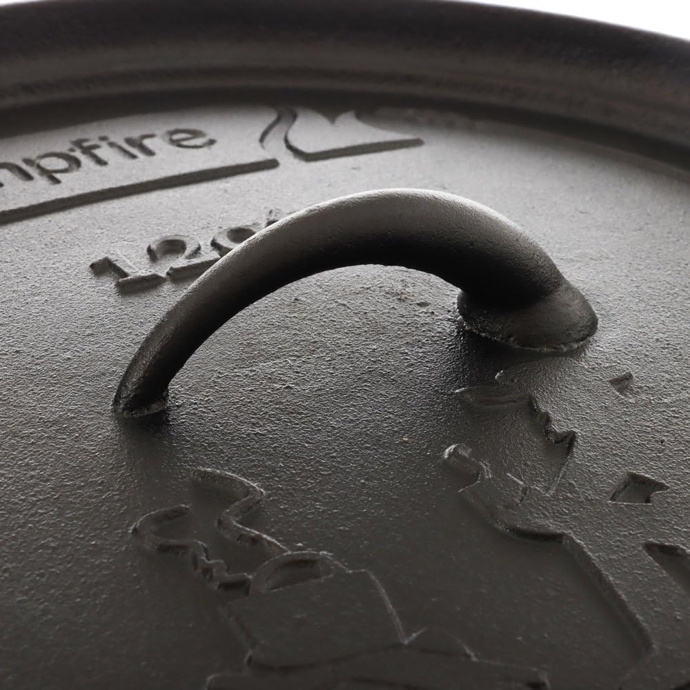 Campfire Pre-Seasoned Camp Dutch Oven, 12 Quart Capacity image number 2