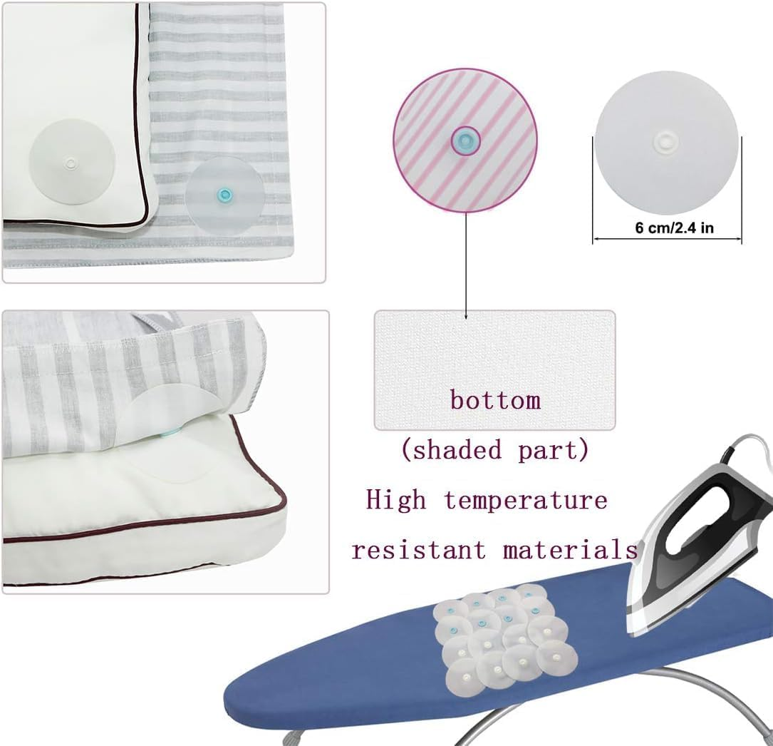 ZUJIACUN 8 Pairs of Duvet Cover Claps Metal Claps Angled to Prevent the Duvet from Moving and Facilitate the Installation of Comforters and Duvets of Various Thicknesses image number 4