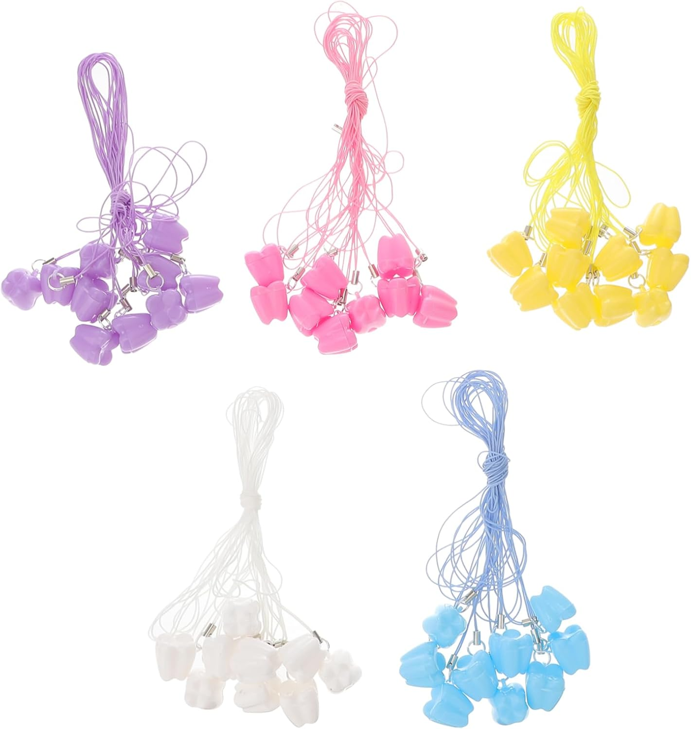 50Pcs Tooth Keepsake Box Tooth Storage Organizer for Boy Girl Color Random Holder for Boys and Girls for Preserving image number 2