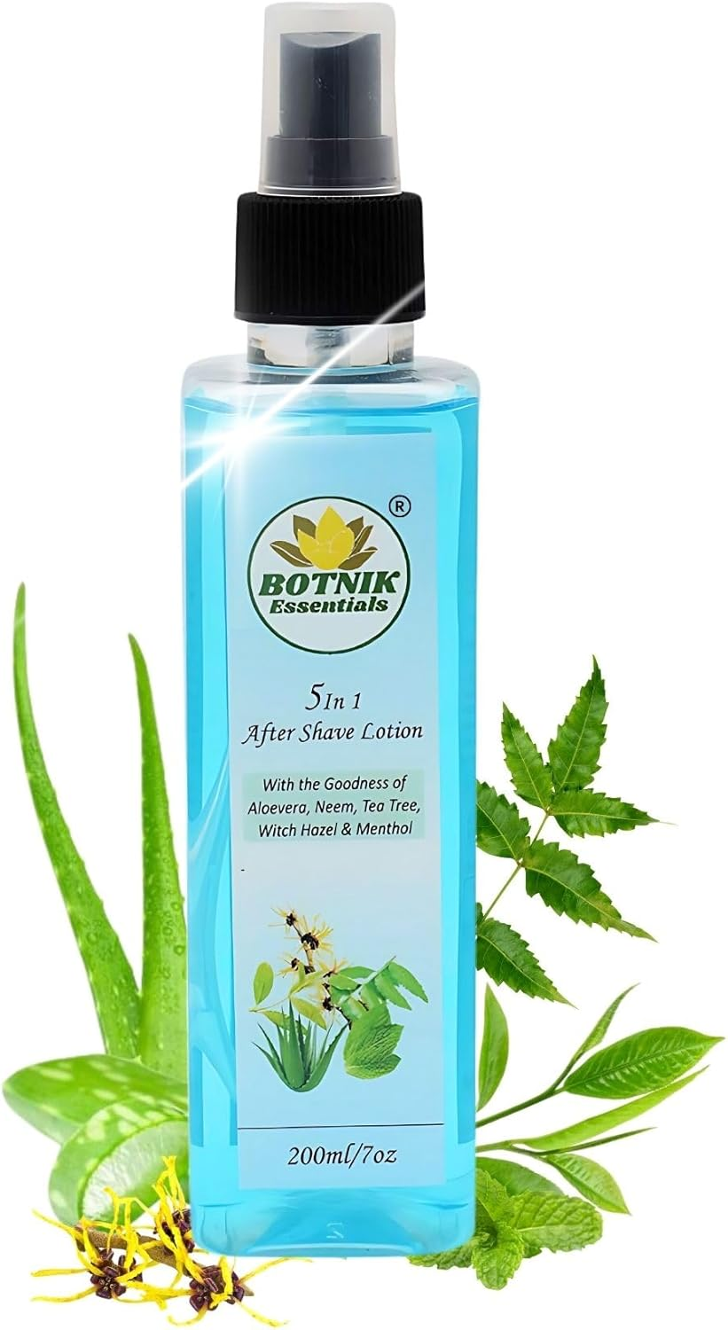 BOTNIK ESSENTIALS 5 in 1 after Shave Lotion 200ML image number 4