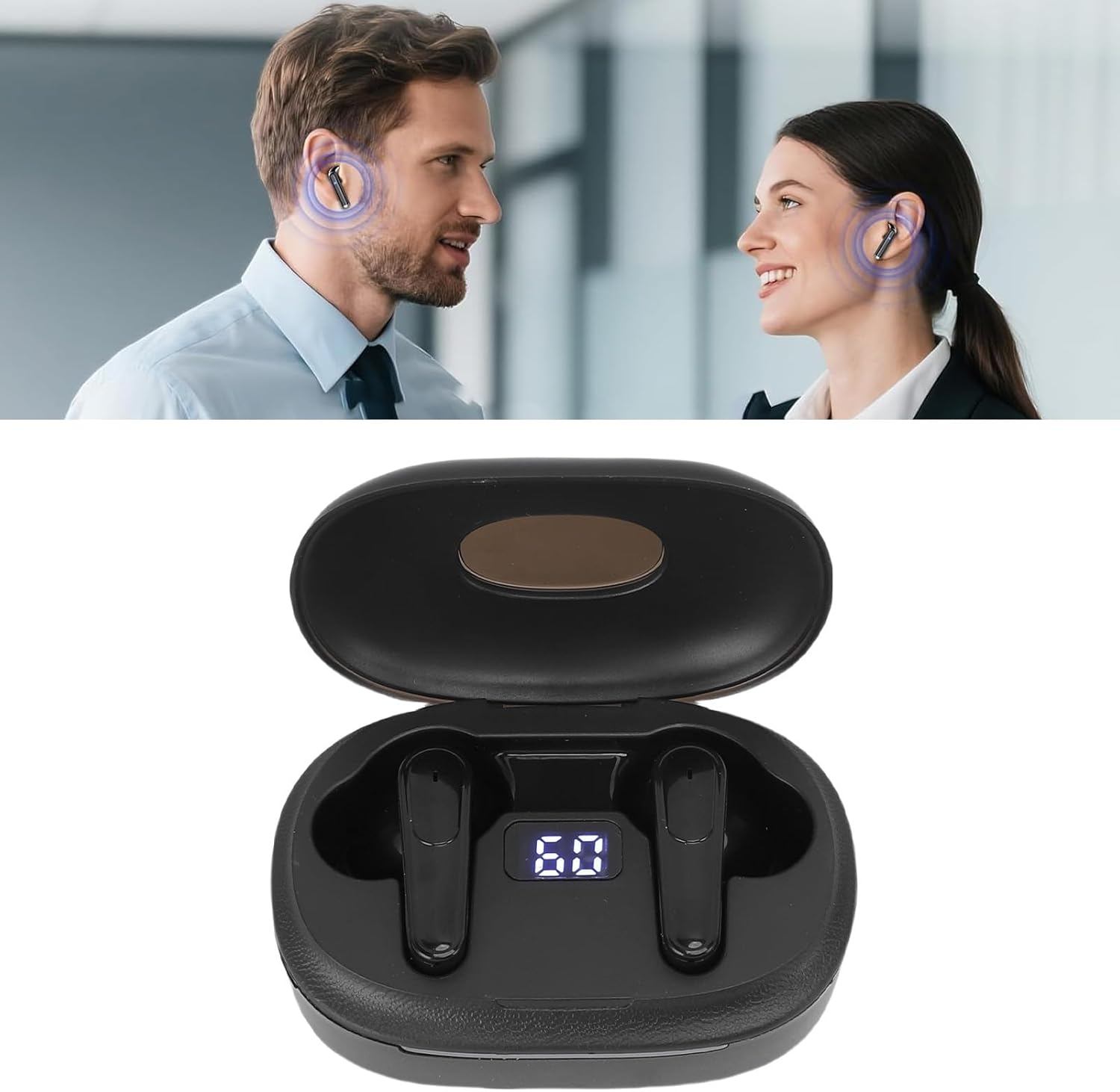 3 in 1 AI Translation Earbuds Real Time, BT 5.4 Translator Earbuds with APP for 164 Languages, Noise Reduction, IPX4 Water Proof, 7 Modes for Travel Business Learning image number 4