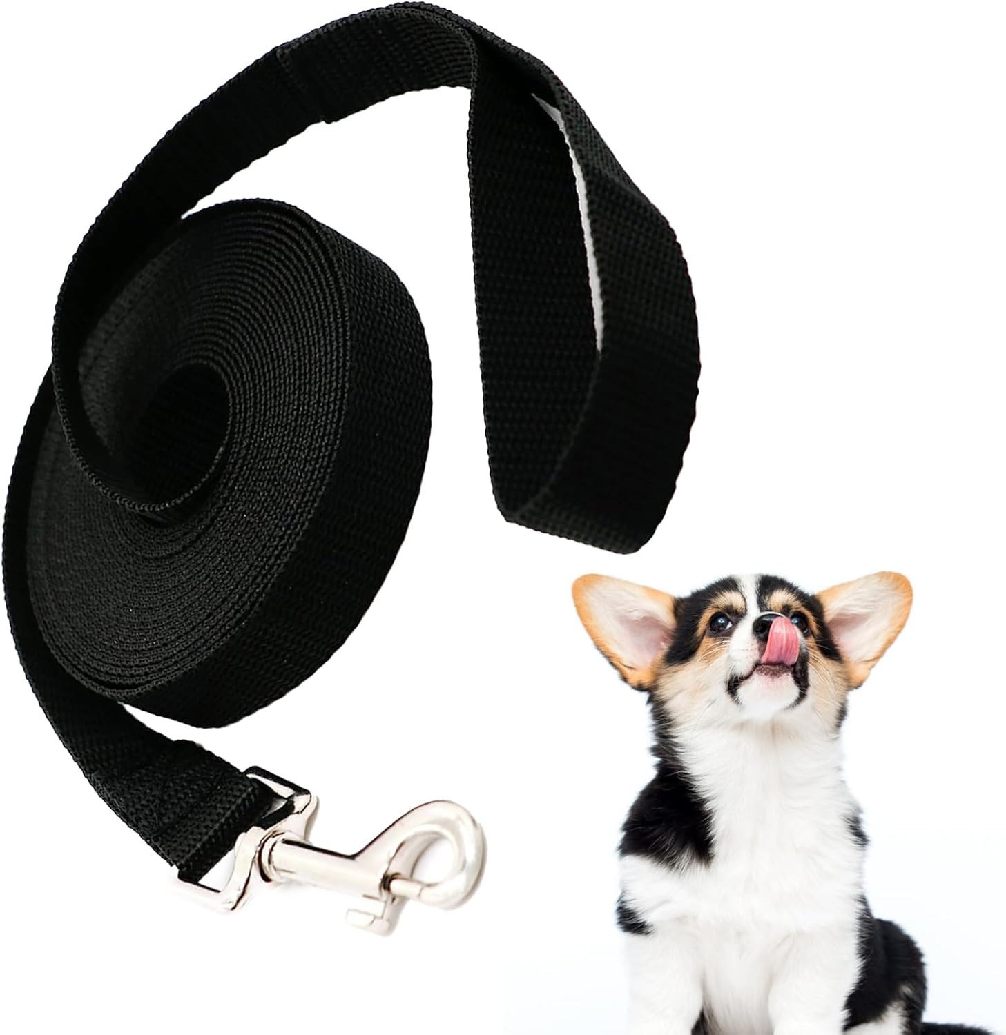 Recall Lead 5 M, Recall Lead for Dogs, Dog Lead with Hand Loop, Training Lead, Recall Dog Training Lead, Running Lead for Dogs, Cats and Puppies image number 2