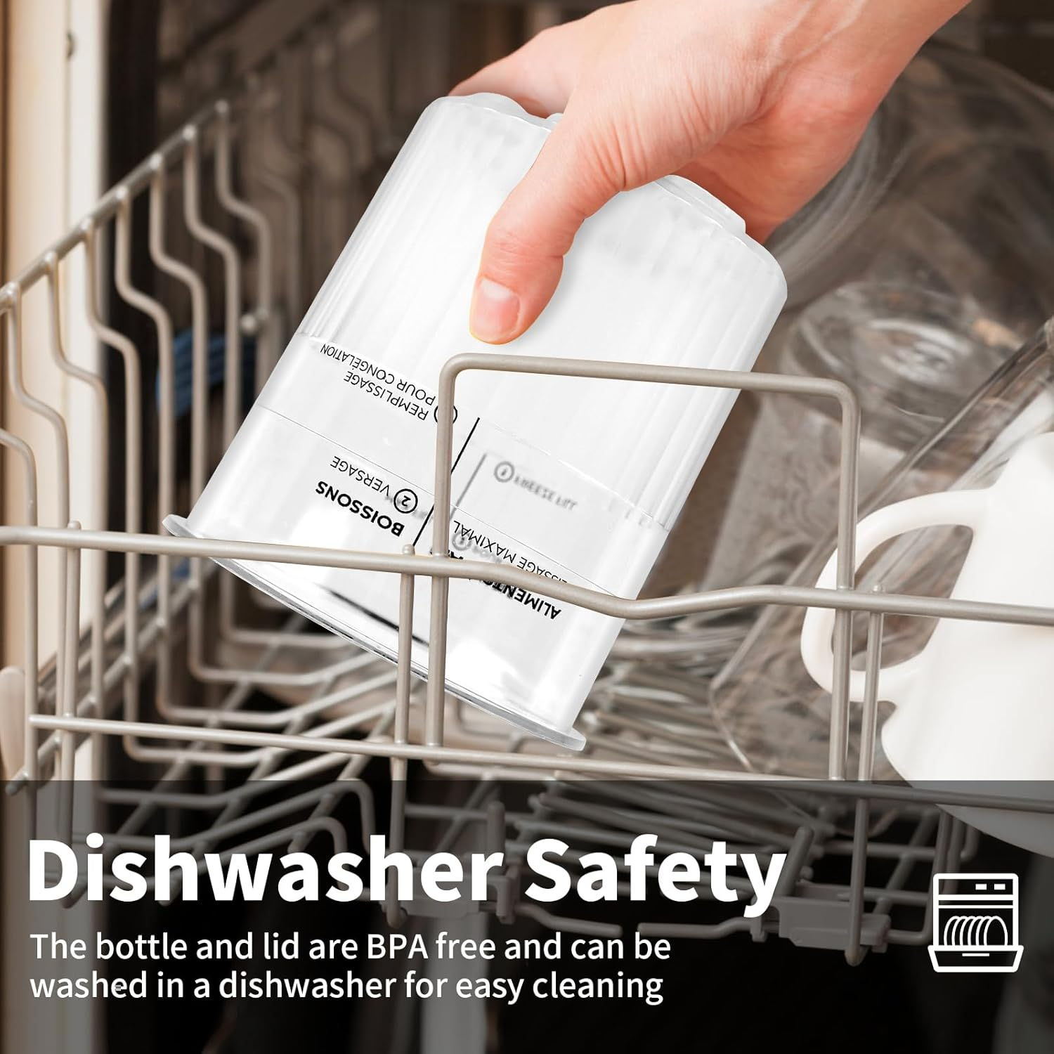 4 Pack Ninja Creami Containers, Ninja Creami Deluxe Compatible with NC299 NC300 NC301 Series Creami Maker Machine Accessories, Food Grade, Leak Proof, Assorted Colors image number 4