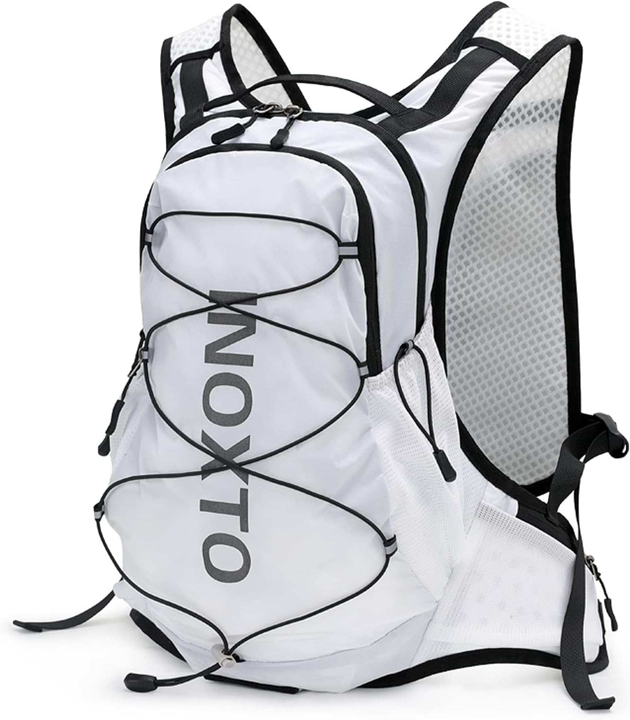 15L Running Backpack Ycle Backpack Sports Vest Ultralight Riding Bag Women Men Breathable Jogging Sport Backpack for Camping Hiking Cycling Sport Bag White White image number 2