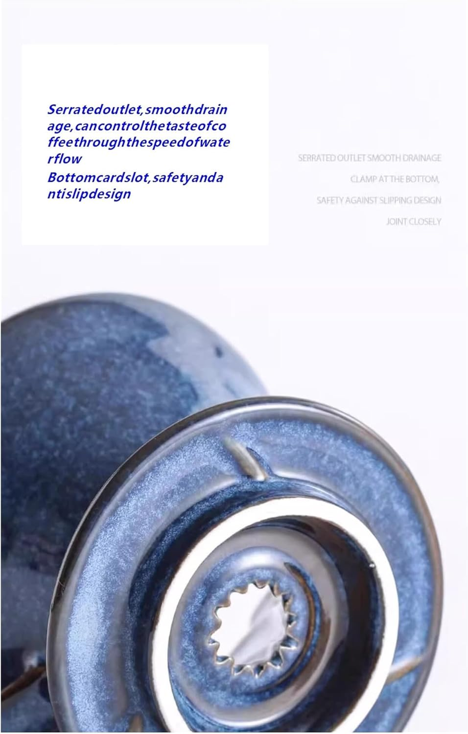 V60 Coffee Dripper the V60 Ceramic Coffee Filter Is a Simple and Exquisite Single Cup Brewing Device,Coffee Drip Machine, Suitable for Offices and Apartments image number 1