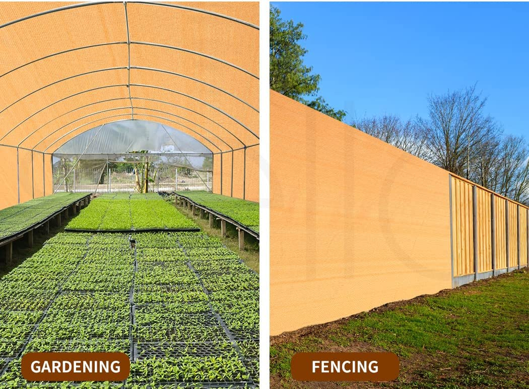 Mountview Shade Cloth Shadecloth Sun Sail Garden Canopy 70% Cover Awning 1.83X20