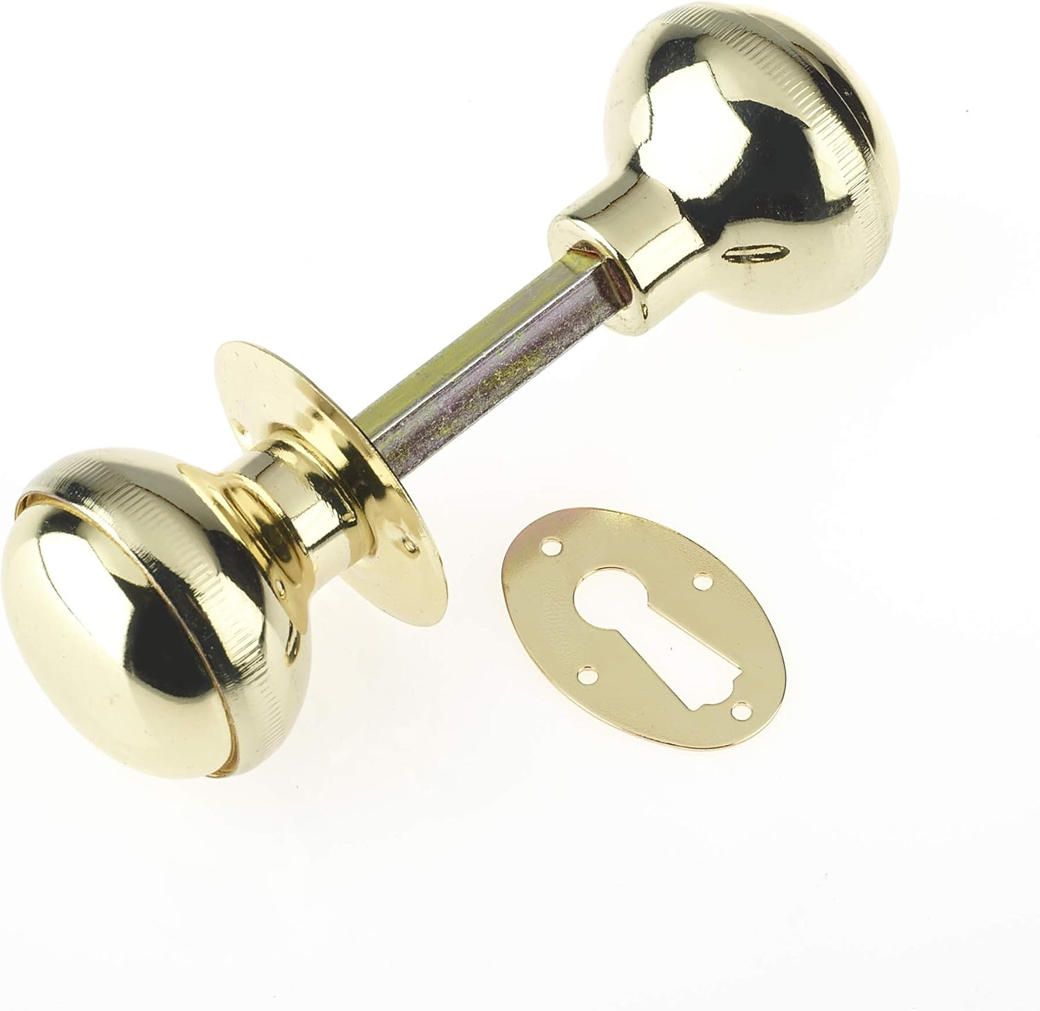 Yale Locks P405 Rimknob Polished Brass Finish