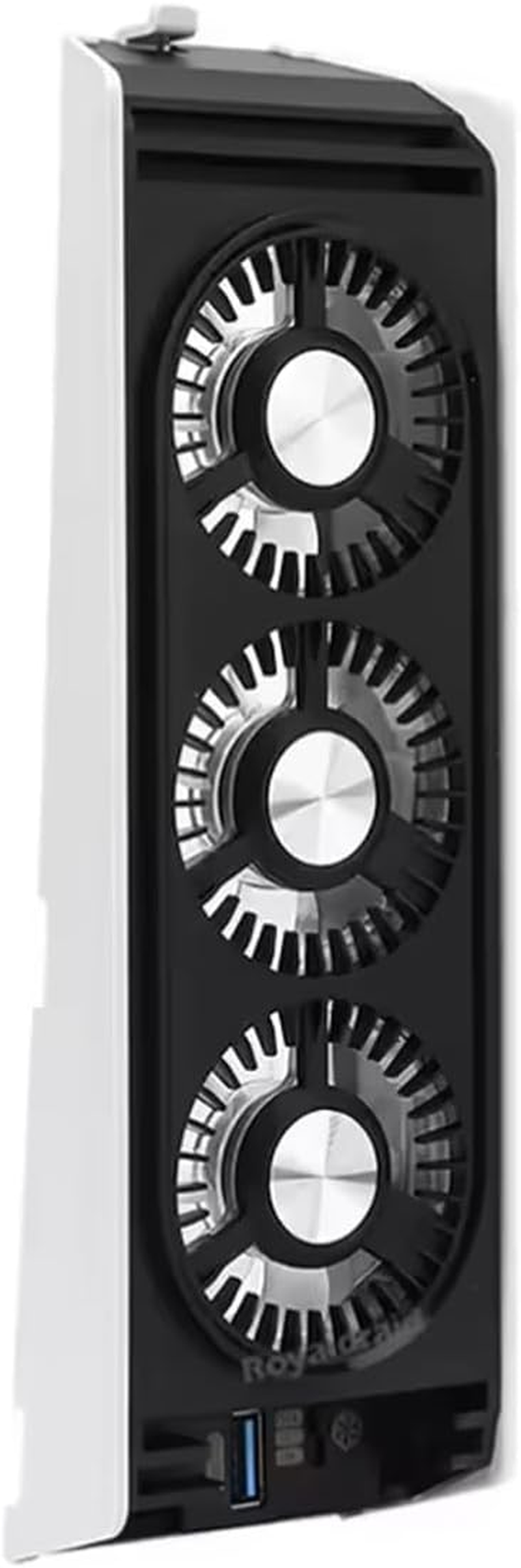 Cooling Fan for PS5 Accessories, Ps5 Cooling Fan, Upgraded Quiet Cooler Fan with Auto Speed, LED & Controller USB Port for PS5 Disc/Digital Edition 2020, Not for PS5 Slim and New PS5 Pro image number 1