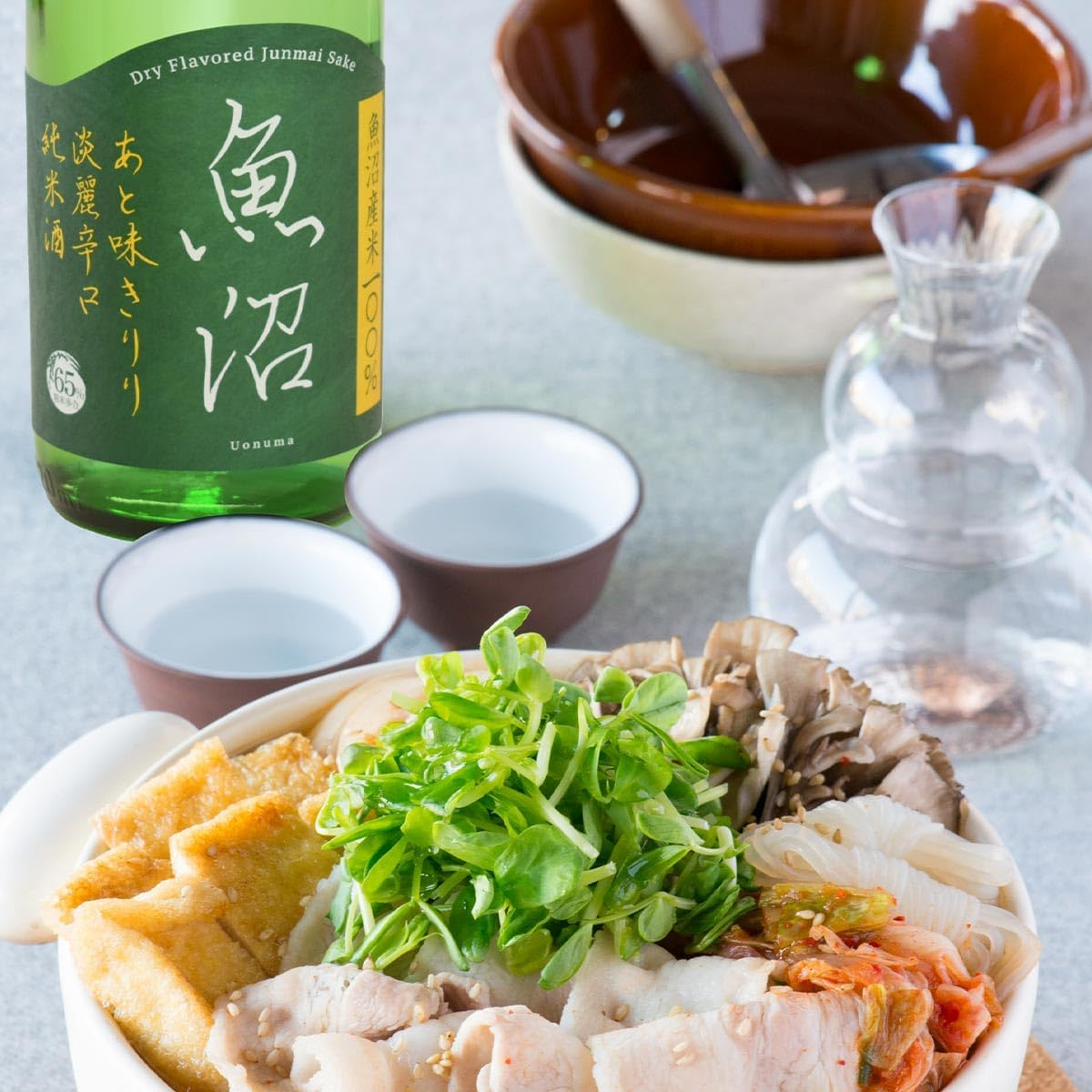 Shirataki Shuzo Tanrei Uonuma Junmai Sake 1.8 L image number 5