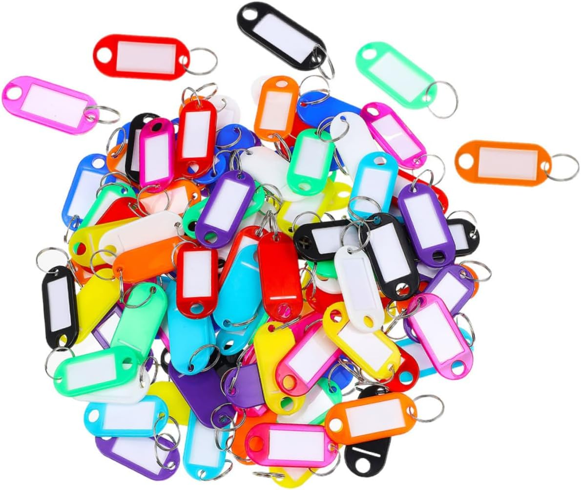 CONGARTENO 200Pcs Cruise Luggage Tags Key Identifiers Compact Key Labels for Home Office Hotel image number 3