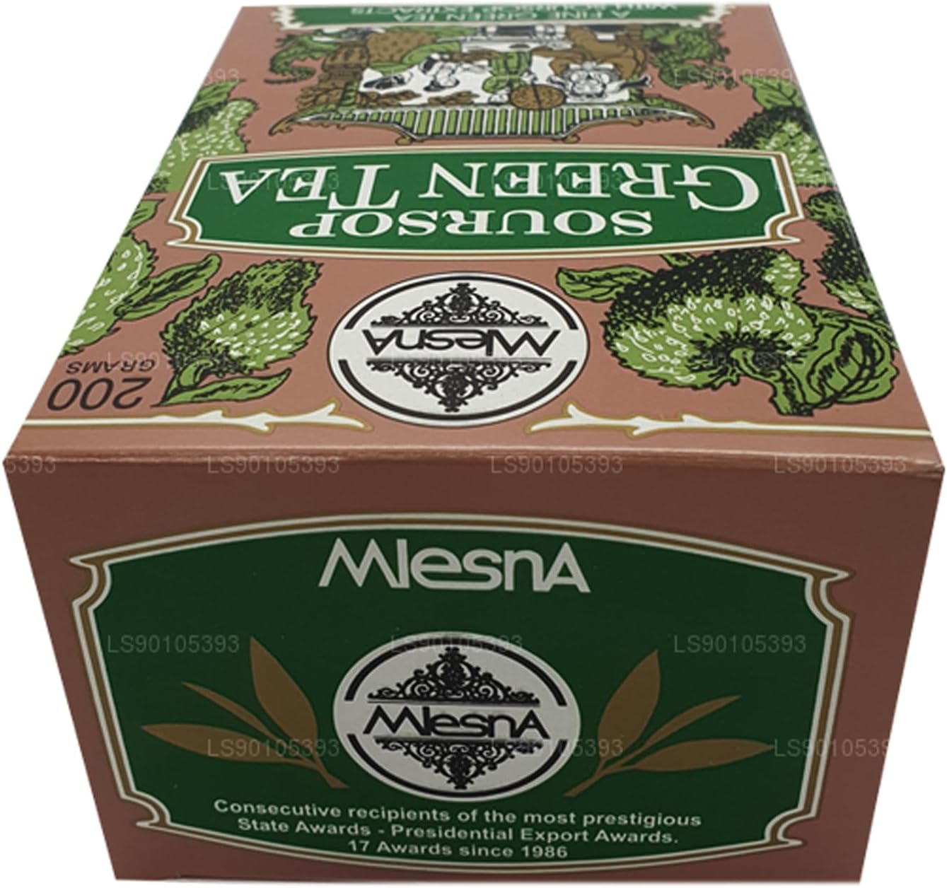 Mlesna Soursop Green Tea (200G) image number 3