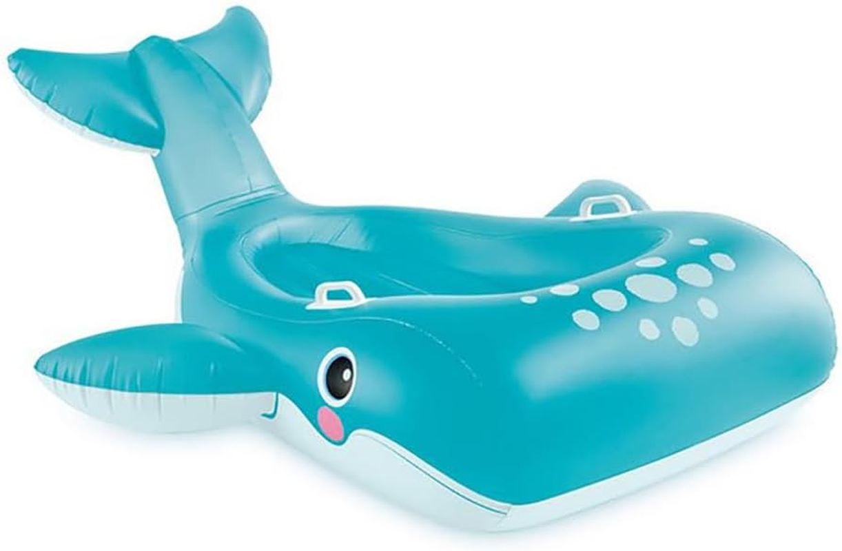 Intex Whale Pool Inflatable Ride-On, Blue, 1.68 M X 1.4 M image number 5