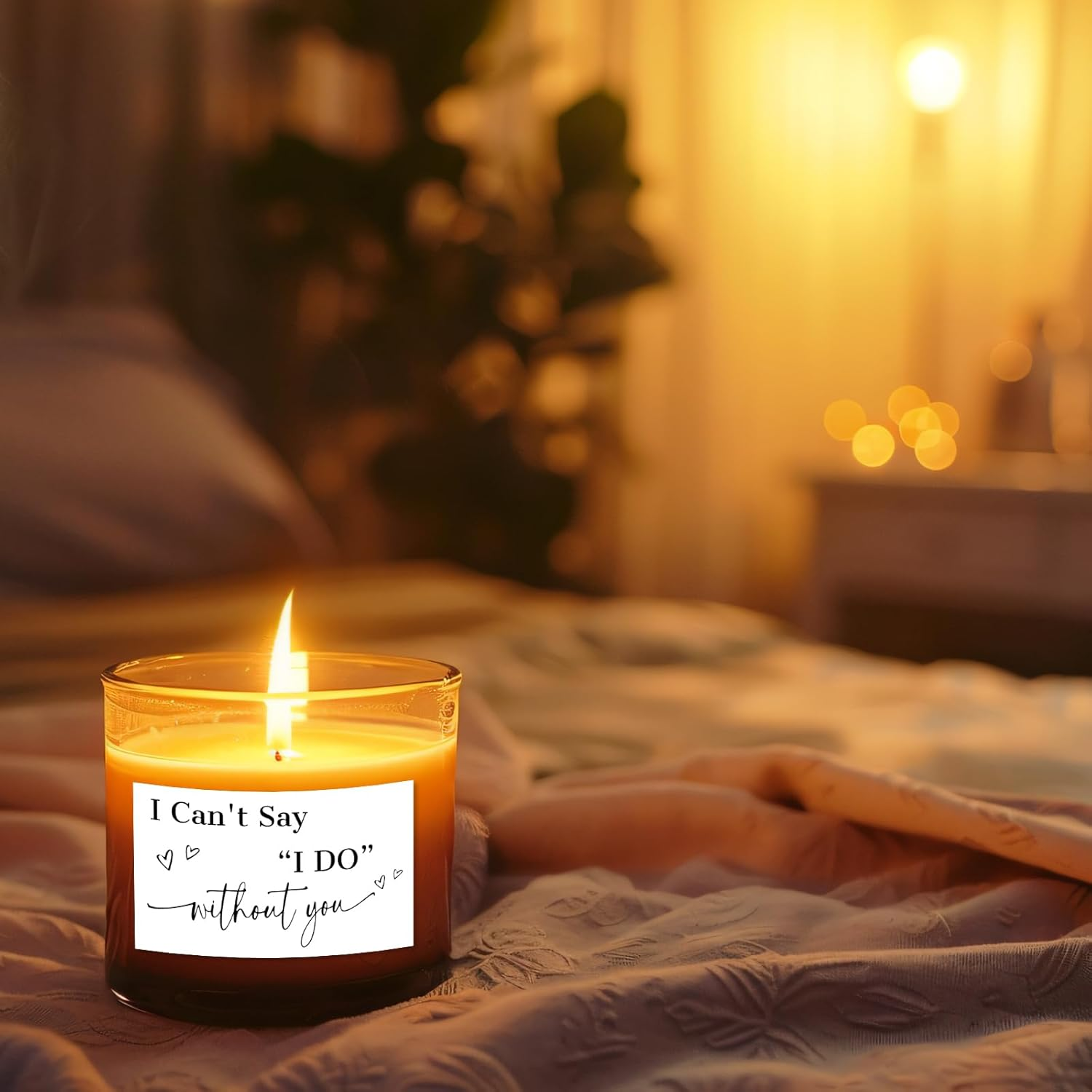 BOXOB 10Pcs Bridesmaid Proposal Mini Champagne Labels, Black I Can'T Say I Do without You Stickers Bridesmaid Proposal Stickers Decor for Bridal Shower Bachelorette Party Supplies Decorations image number 2