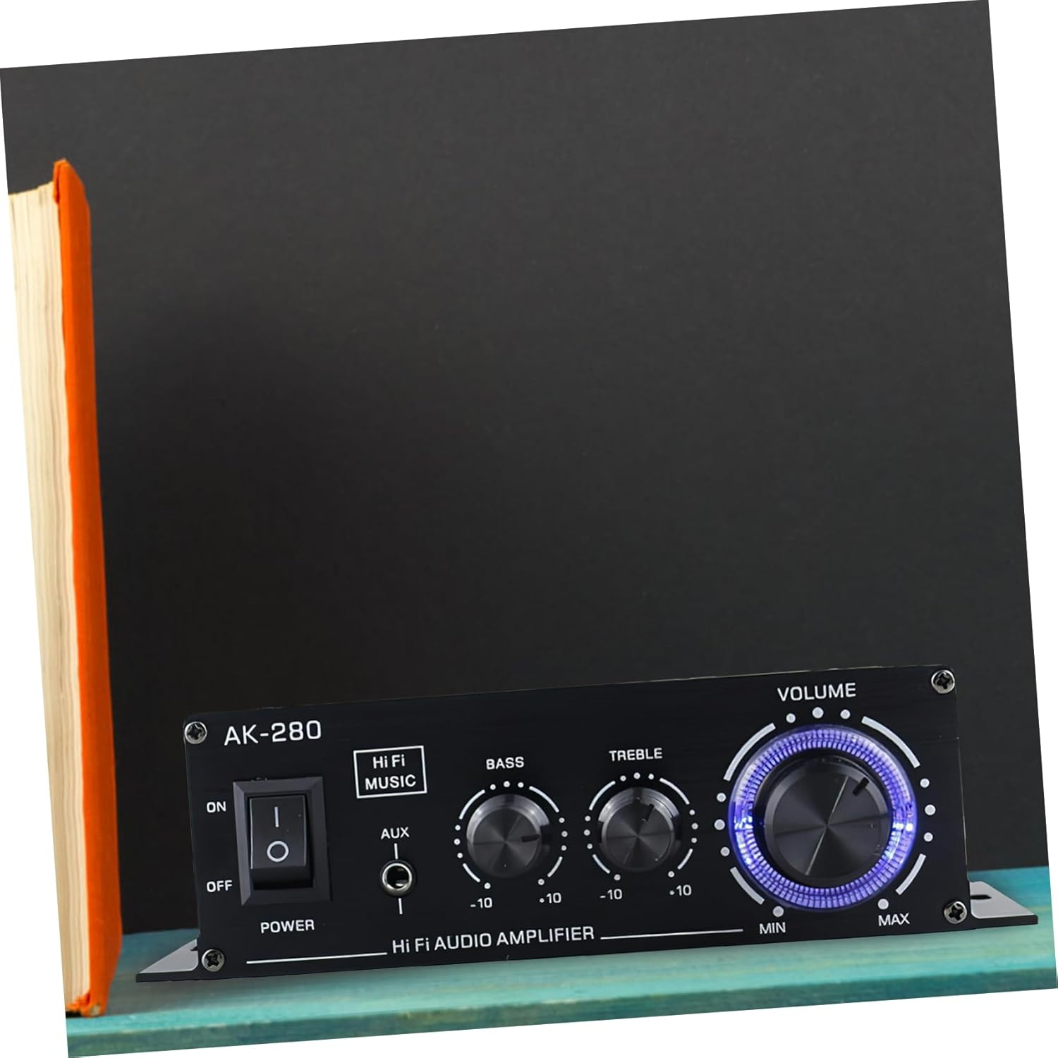 Mobestech 12V Portable Mini Audio Amplifier for Car Motorcycle Home and Computer Power Supply Compatibility Voice Amplification Compact Design image number 5