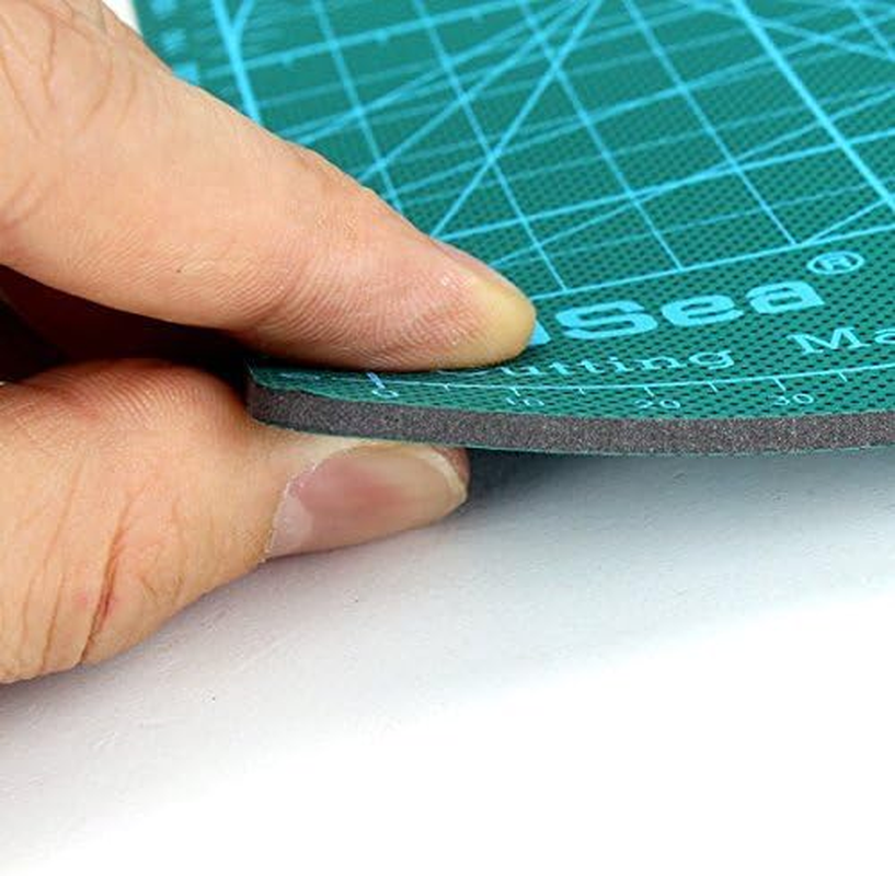 COMIART A4 Self Healing Cutting Mat PVC Double Sided Engraving Board 3Mm Thickness 11.81"X8.66"X0.12" image number 5