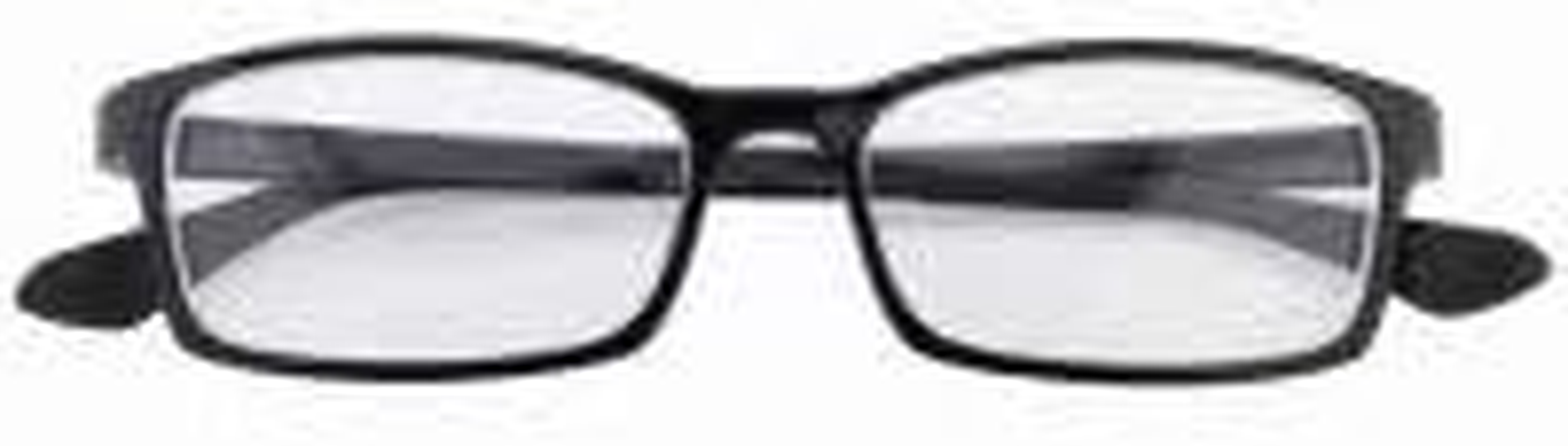 HUIHUIKK 1PRS Nearsighted Short-Sighted Lightweight Glasses **These Are Not Reading Glasses**, Black image number 1