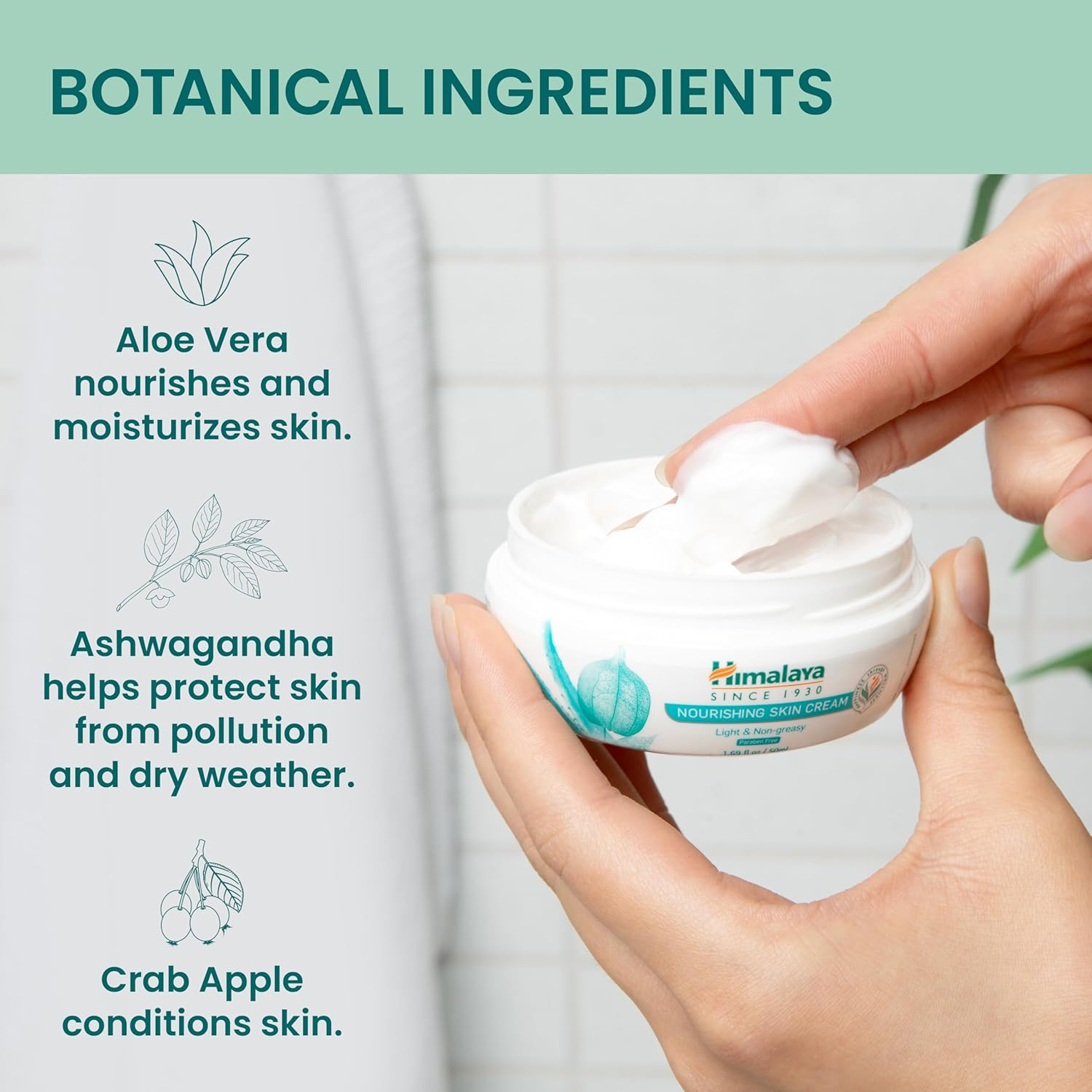 Himalaya Herbals HIMALAYA NOURISHING SKIN Cream, 0.005 Kg image number 2