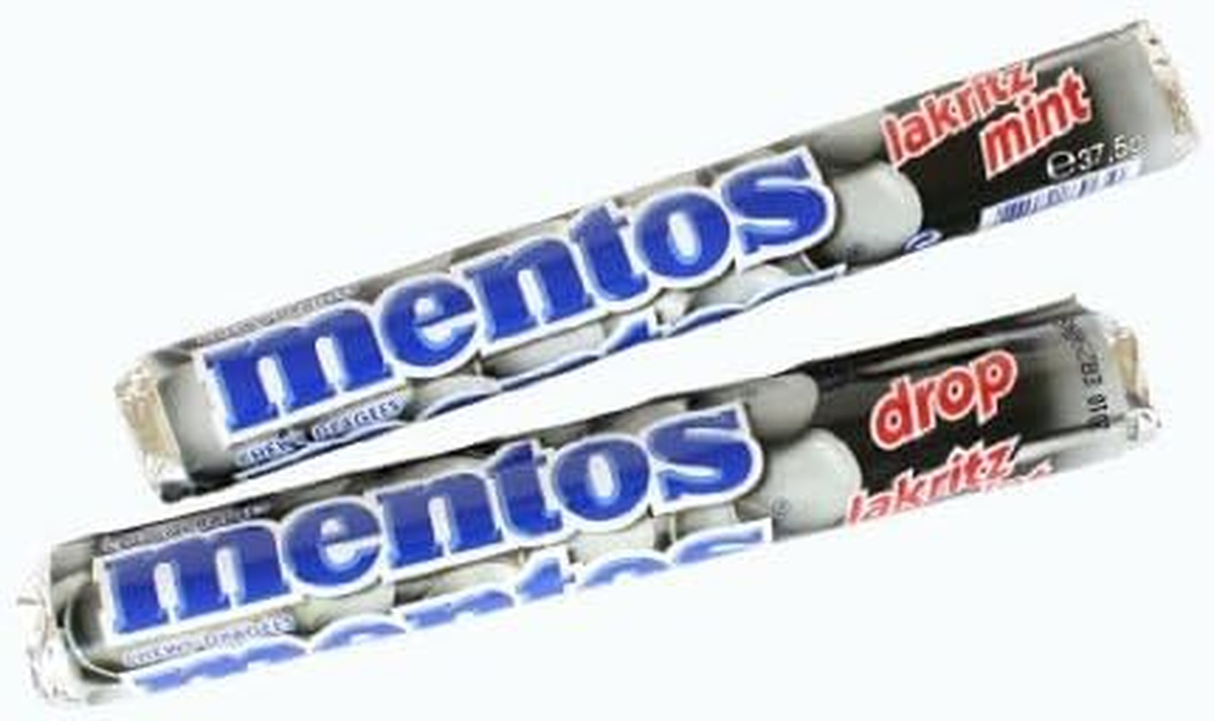 Mentos Licorice Chewy Dragees 5 Pack / Drop Mentos image number 1