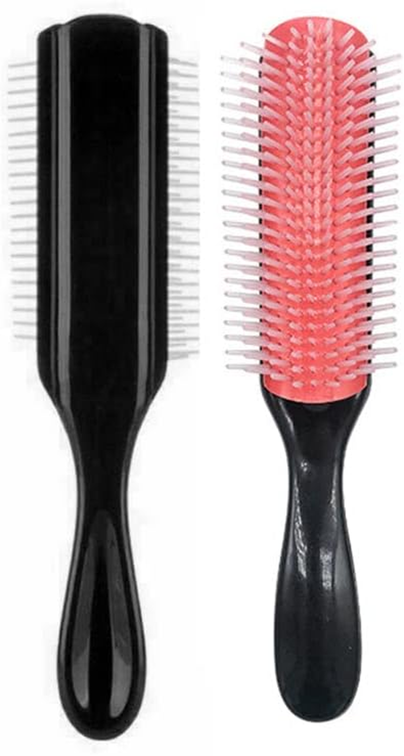 AIMALL New Hair Styling Brush Classic D3 Medium (9 Row) Comb Styling Hairbrush for Smoothing, Shaping, and Polishing image number 1