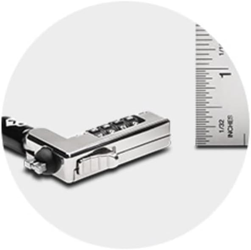 Kensington Nanosaver&trade; Combination Laptop Lock (Resettable), Computer Security Locking Cable (K60603WW) image number 3