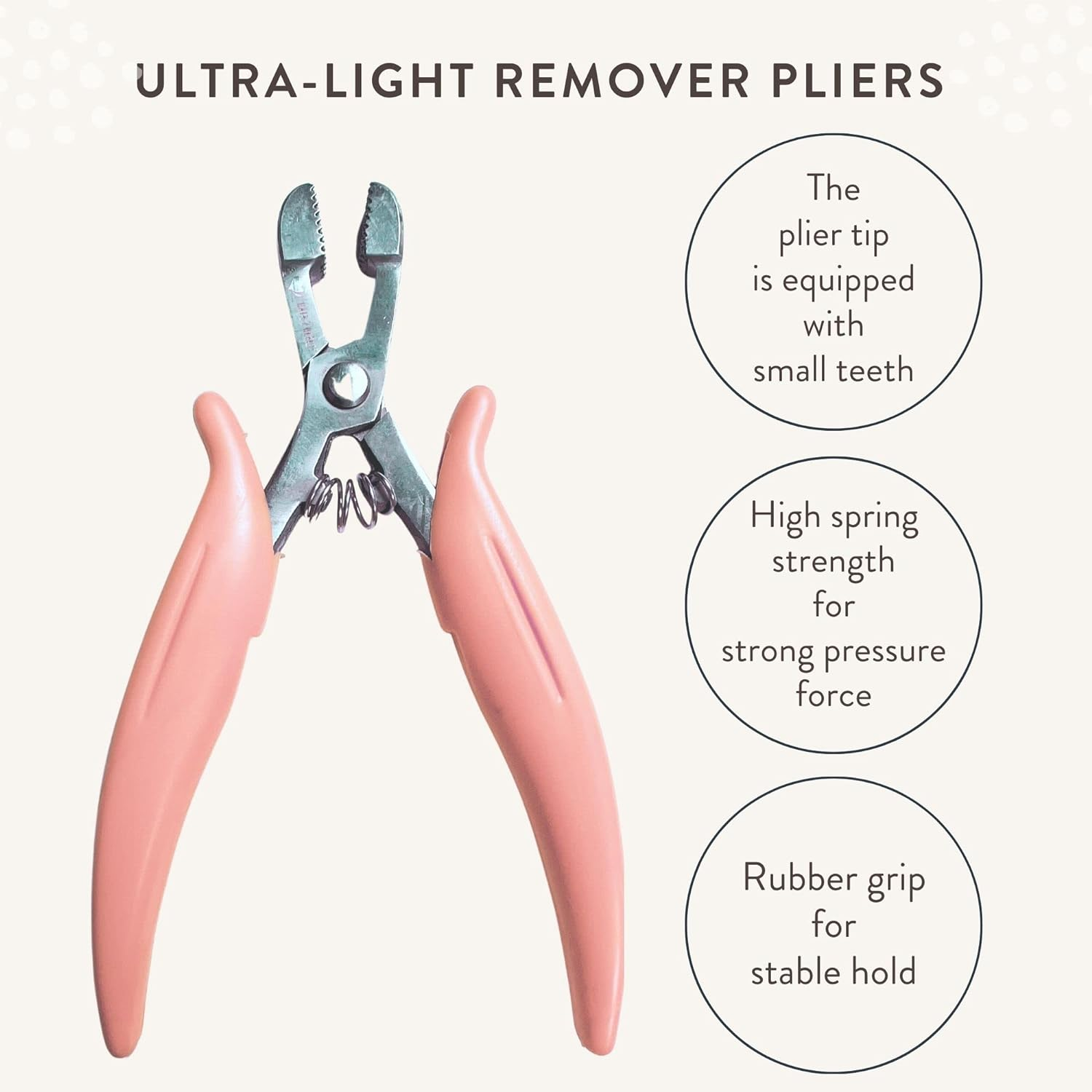 Hair2Heart Remover Pliers | Bonding Hair Extensions Remover Tool - Efficiently Removes Keratin and Micro Rings, Ensuring Safe and Easy Extension Removal &hellip;