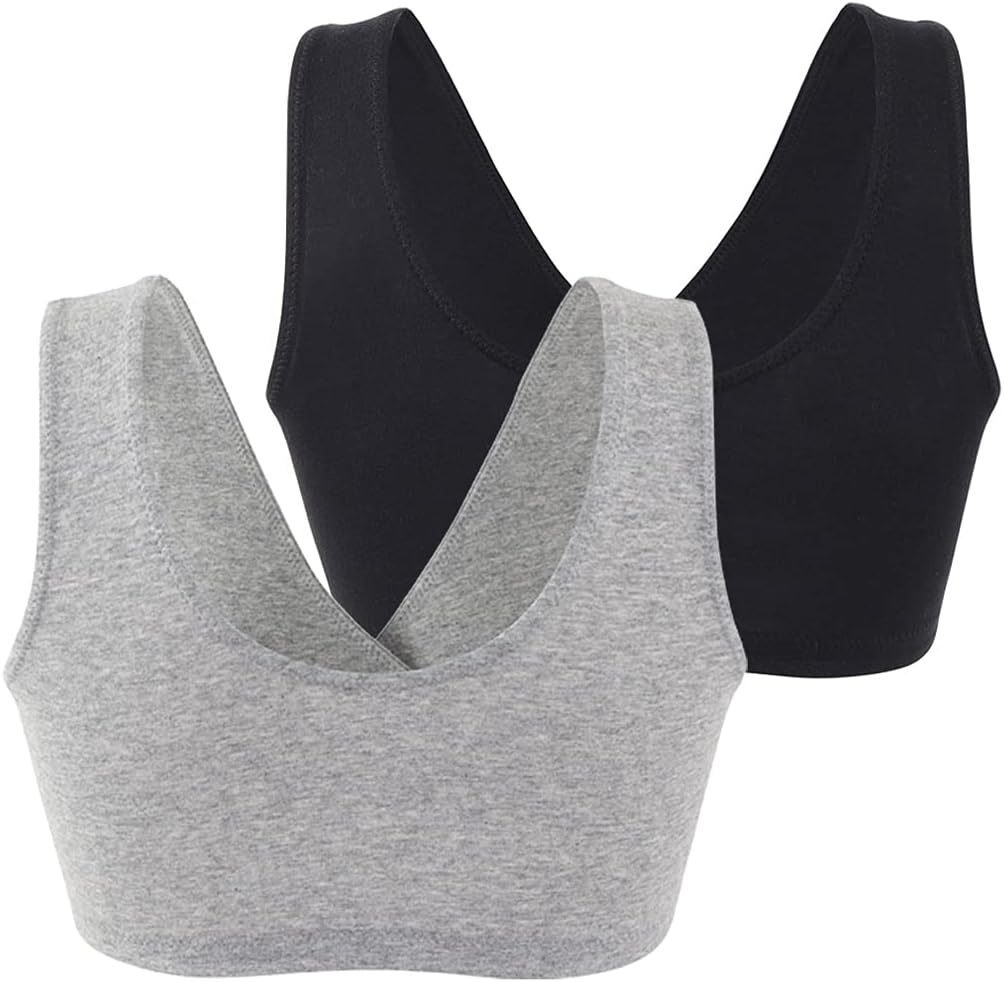 COLOMI Maternity Nursing Bra Wireless Cotton Breastfeeding Bra for Sleep image number 5