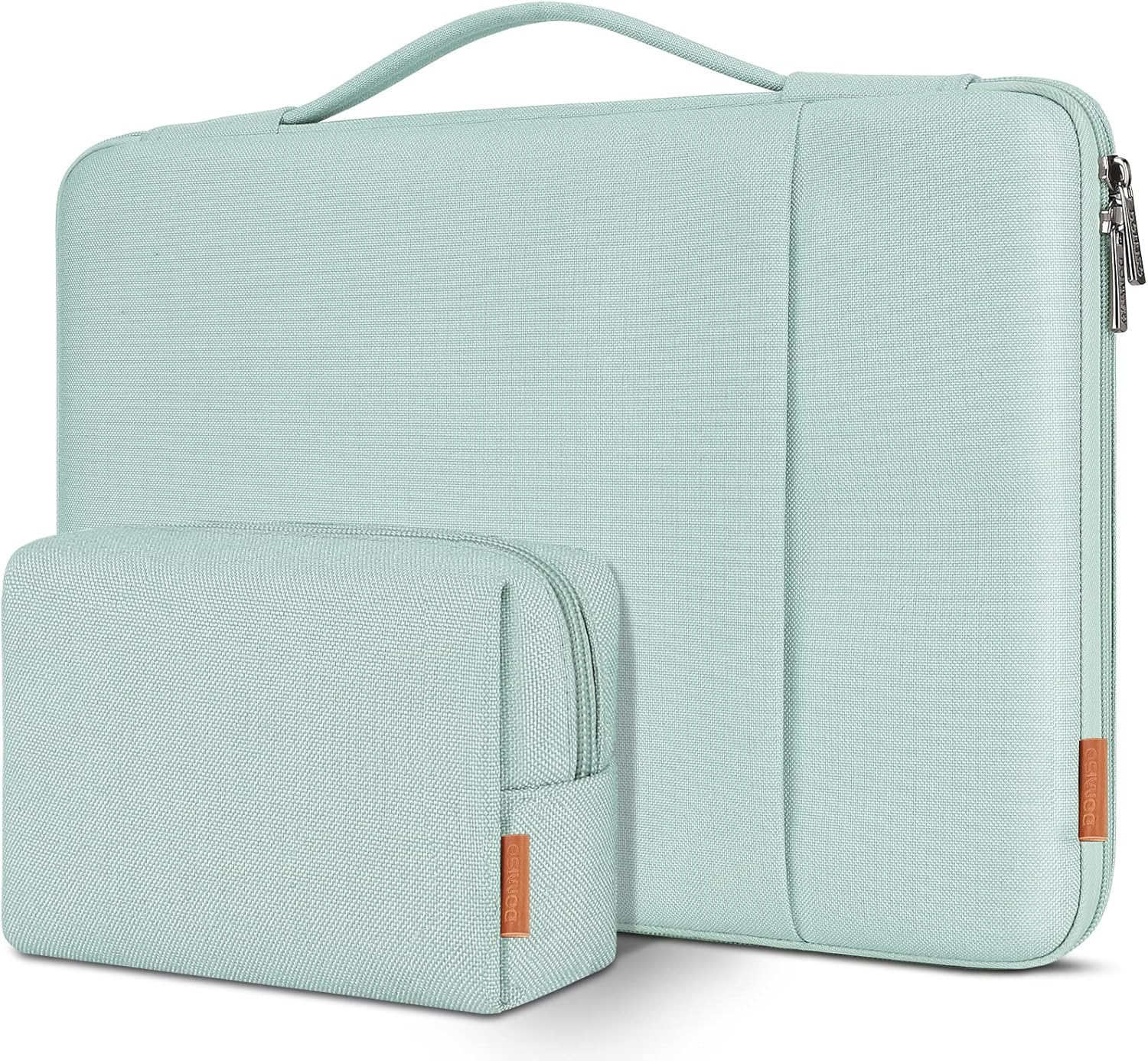 DOMISO 16 Inch Laptop Sleeve Case Water Resistant Shockproof Protective Computer Bag for 16" Dell/Hp Pavilion Envy/Thinkpad Ideapad/Asus Vivobook,Black