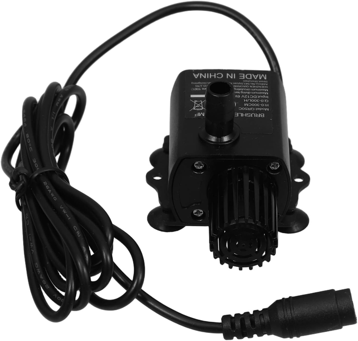 NUOBESTY Mini Brushless Dc Submersible Water Pump Quiet Circulating Fountain Pump for Aquarium Computer Cooling Garden Ponds with Detachable Design and Long Cord image number 3