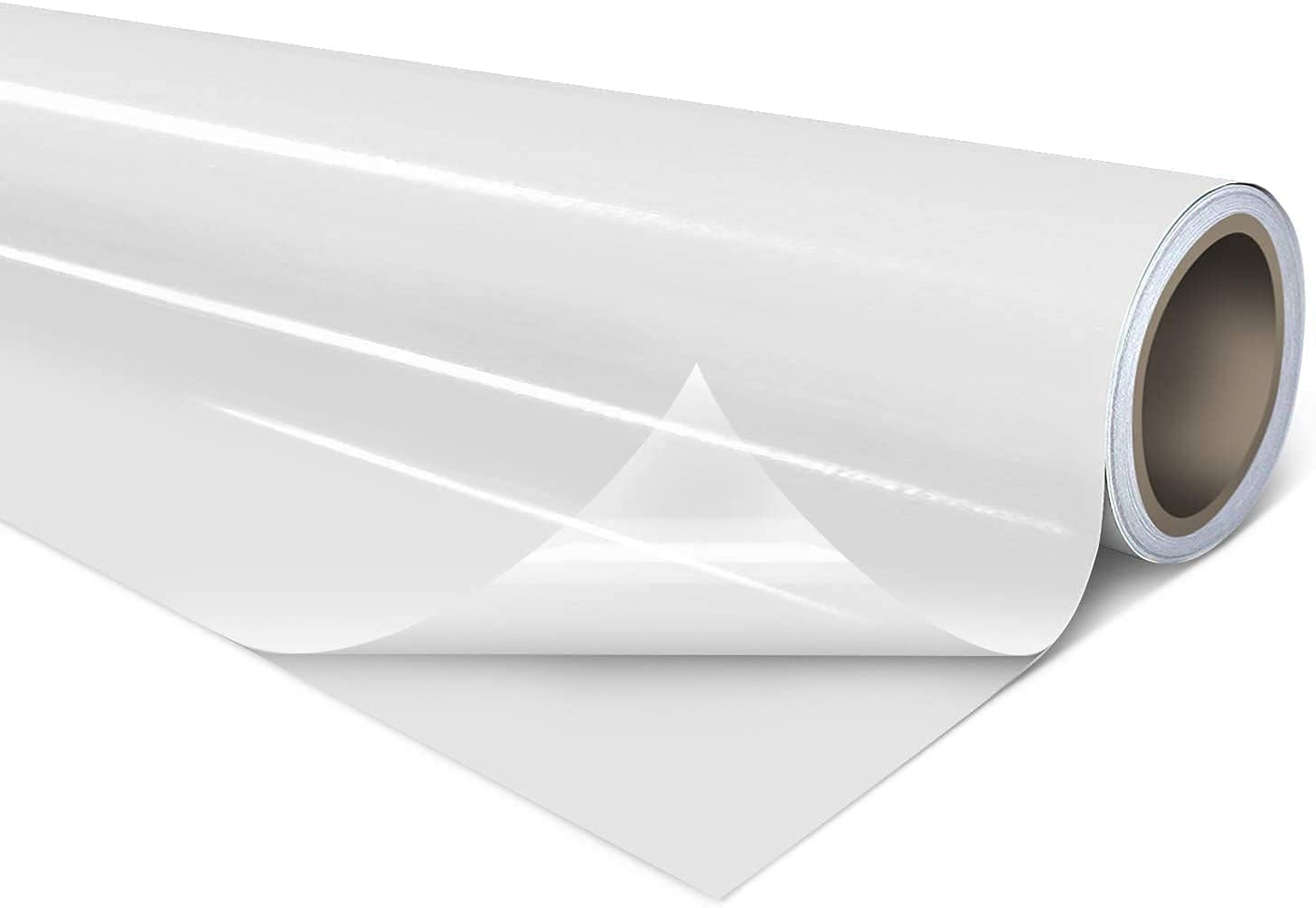 Vvivid Clear Lamination Vinyl Roll for Die-Cutter and Vinyl Plotter 17.9" X 54" 2-Roll Pack Gloss Finish image number 2