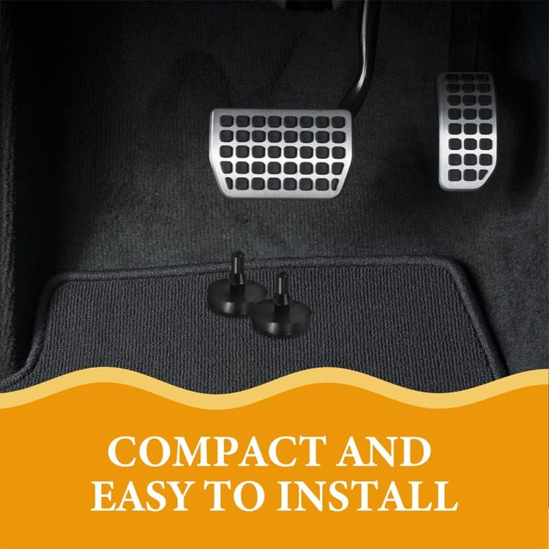 Alipis 8Pcs Brake Pedal Rubber Stopper Set Durable Clutch Pedal Pad for Accurate Brake Light Switch Positioning Easy Installation for Vehicles image number 6