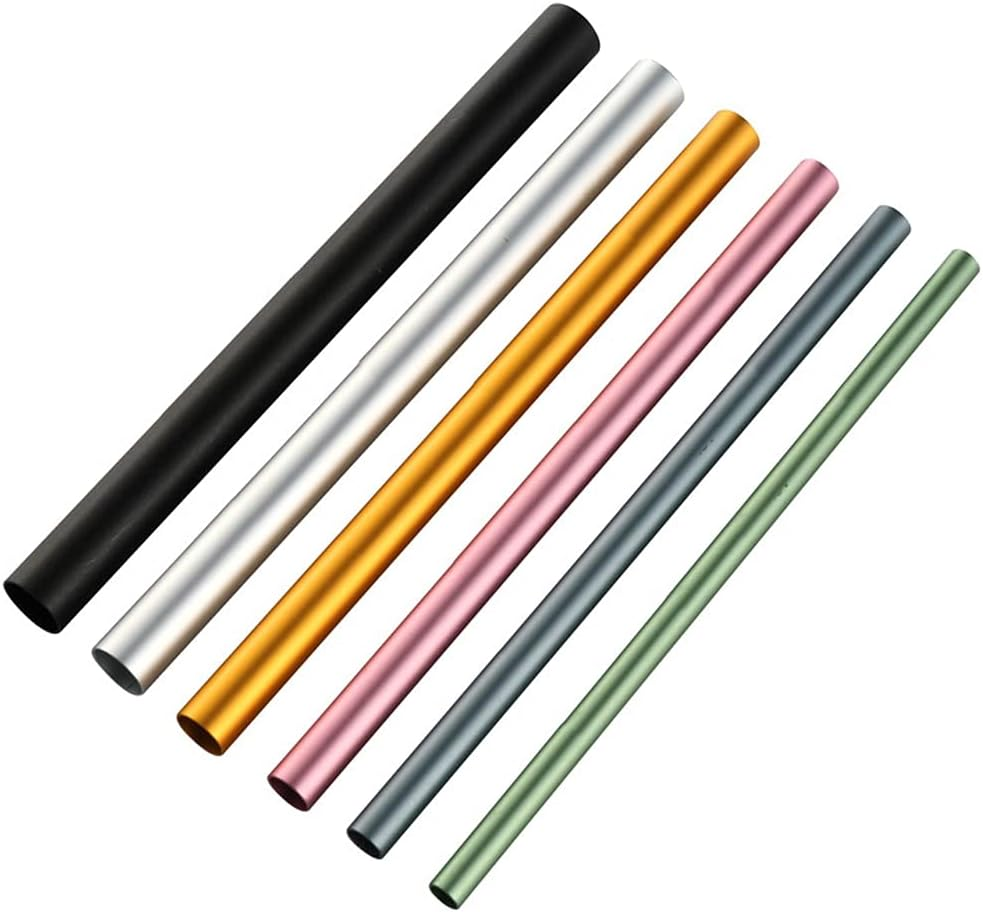 6Pcs Metal Nail Art C Curve Rod Stick Shaping Tube French Acrylic Nail Art Tips Pressing Shaping Manicure Tool for Professional Nail Salon Nail Design Tools image number 2