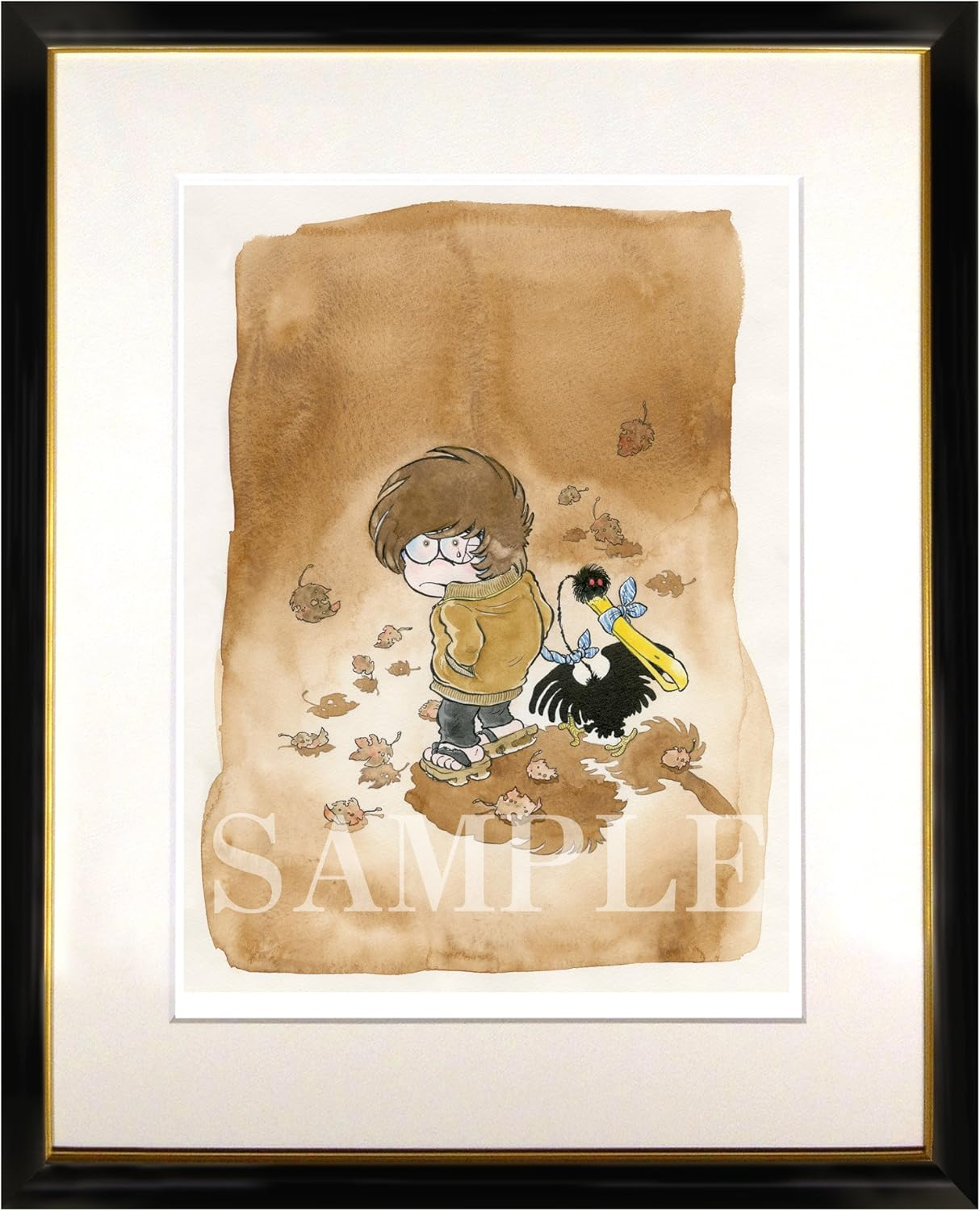 U-Art Collection Leiji Matsumoto Oidon Path of Determination 8.3 X 15.2 Inches (210 X 385 Mm) image number 1