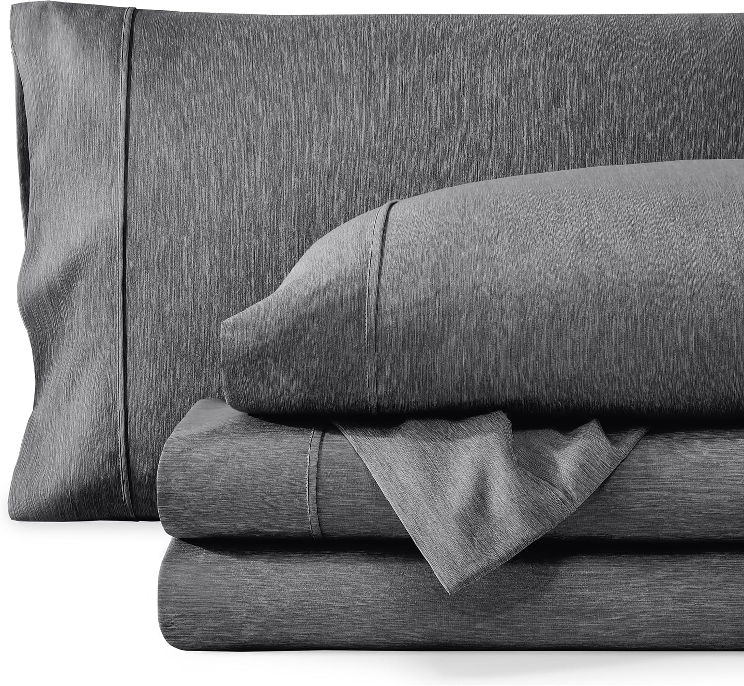 Bare Home Twin XL Sheet Set - College Dorm Size - Premium 1800 Ultra-Soft Microfiber Sheets Twin Extra Long - Double Brushed - Hypoallergenic - Wrinkle Resistant (Twin XL, Warm White)