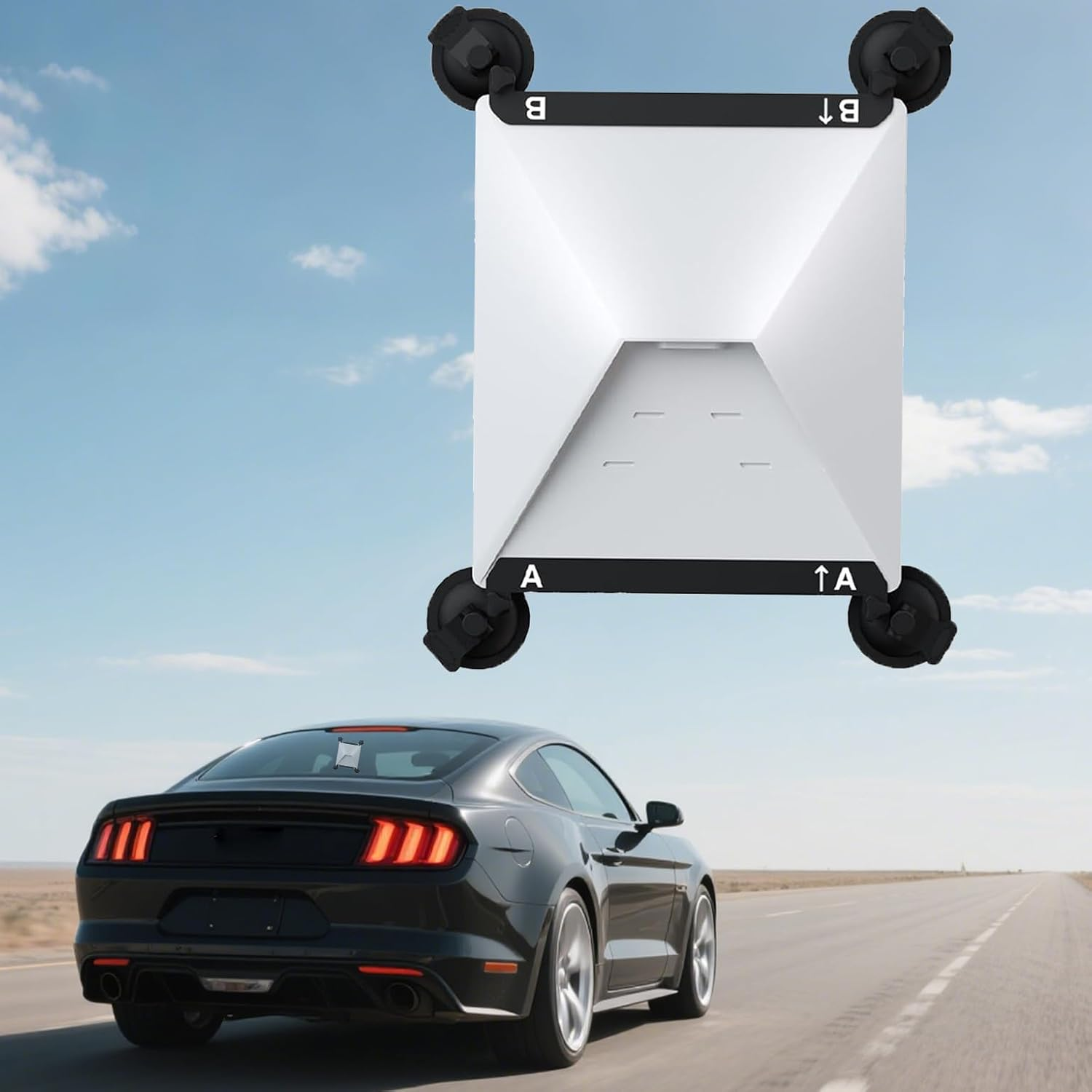 Starlink Mini Car Suction Cup Mount, Secure Mounting Kit for Car Windows & Sunroofs, Strong Suction Design Ensure Stable Satellite Signal for Rvs, Boats and Road Trips with 2 Replaceable Suction Cup image number 3