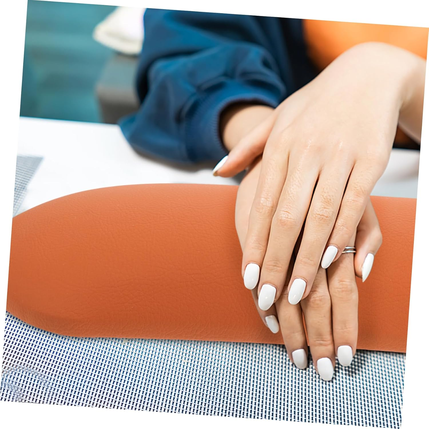 Ipetboom Nail Art Hand Pillow Manicure Hand Rest Nail Arm Rest Cushion Memory for Professional Salon Use image number 6