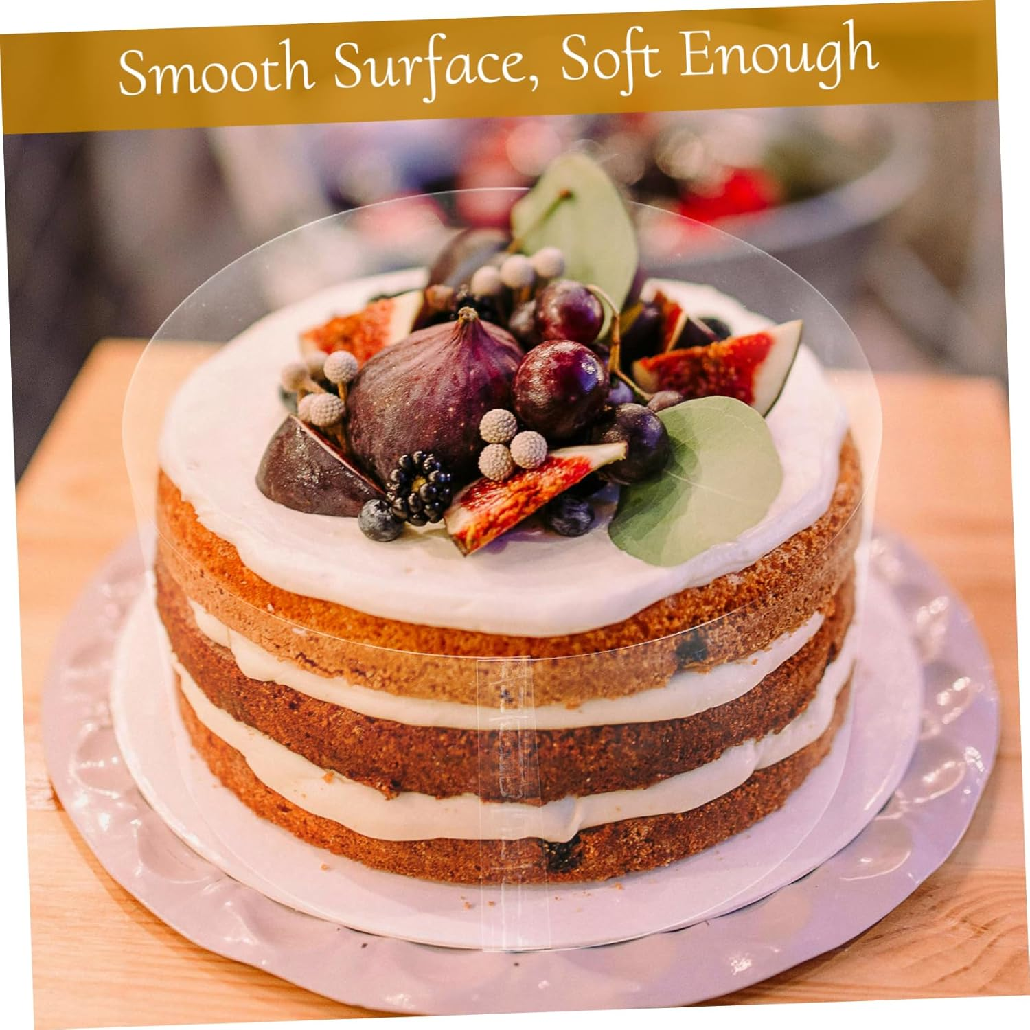 Strong Thick Cake Roll Decorations DIY Baking Supplies Cake Collars for Birthday Wedding image number 6