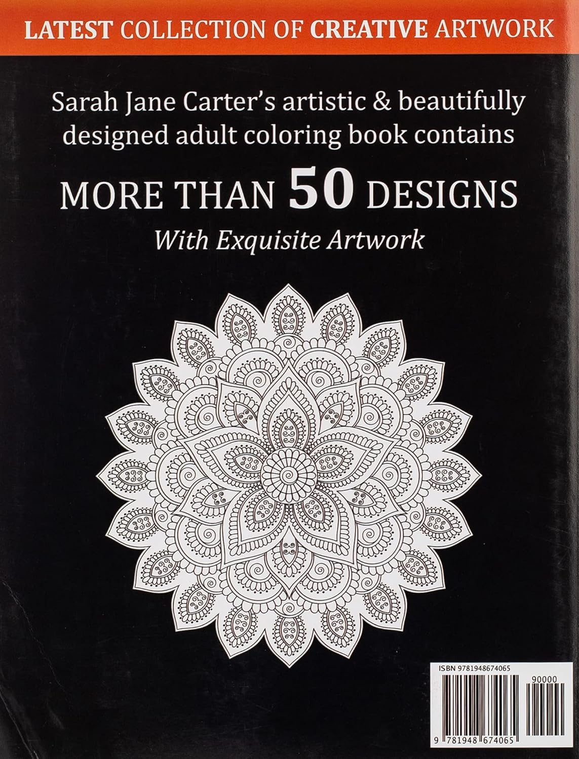 Adult Coloring Book: Mandalas and Patterns