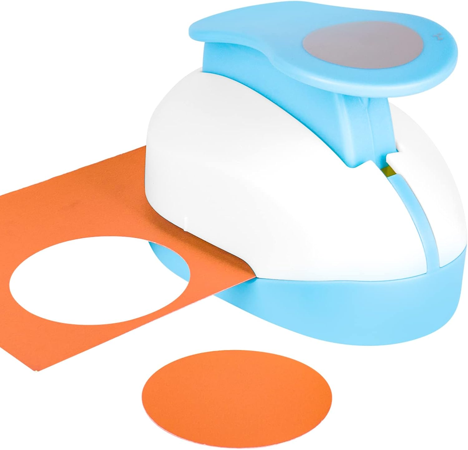 Circle Paper Punch, 2" Large round Shape Craft Puncher - Scrapbooking Punches, DIY for Art Projects (Circle) image number 6