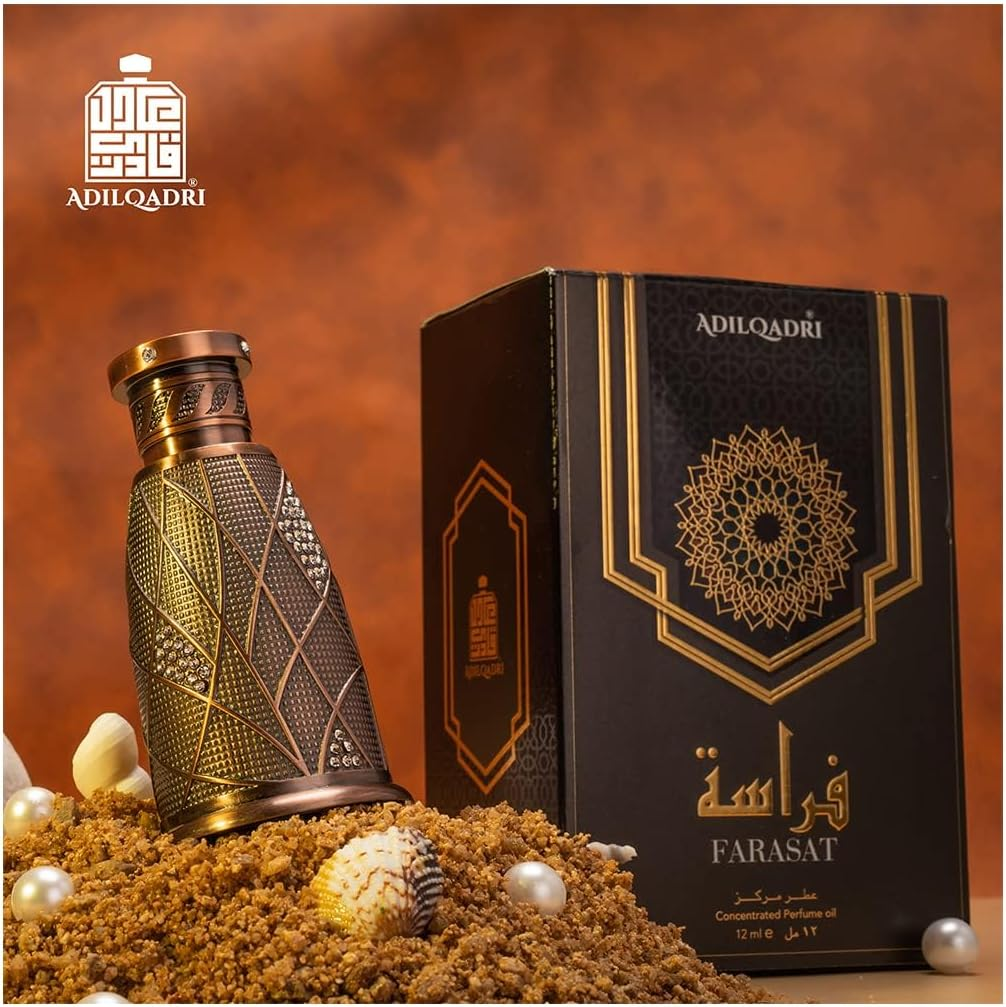 Green Velly Adilqadri Farasat Luxury 100% Alcohol Free Long Lasting Attar Perfume 12 ML