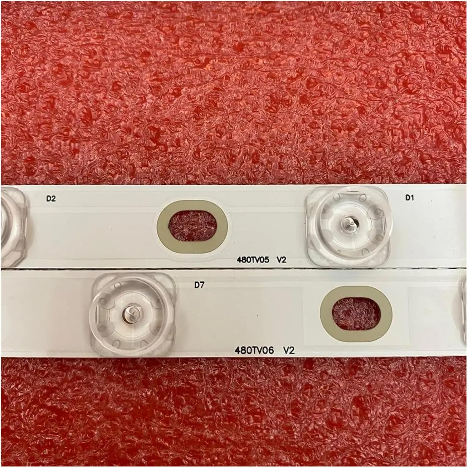 12 Pcs/Set for Pana-Sonic TX-48AS640B TX-48AX630B TX-48AX630E TX-48AXW634 480TV05 480TV06 V2 R L LED Backlight Strip image number 4