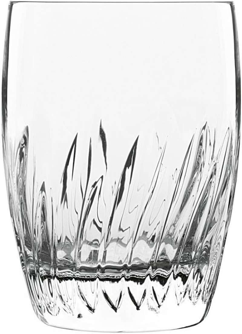 Luigi Bormioli 6511023GB6 Incanto DOF 345Ml, Durable Cocktail Glass, Lead Free Crystal Whisky Tumbler, Italian Drinking Glasses (Colour: Clear), Quantity: 1 Set, 6 Pieces image number 1